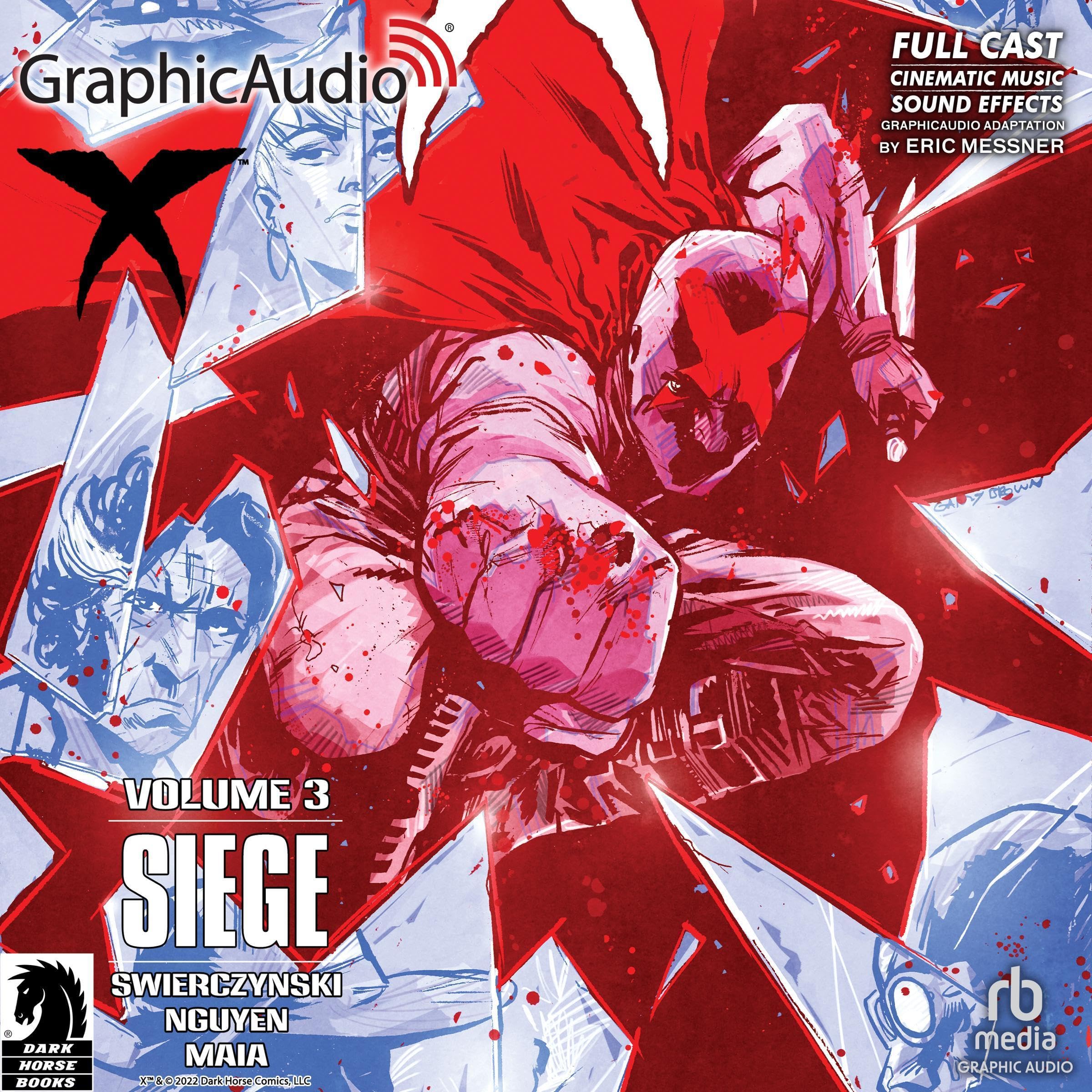 Cover art for X Volume 3: Siege (Dramatized Adaptation)