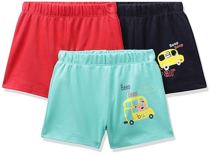 Amazon Brand - Jam & Honey Baby-Boys Casual Shorts