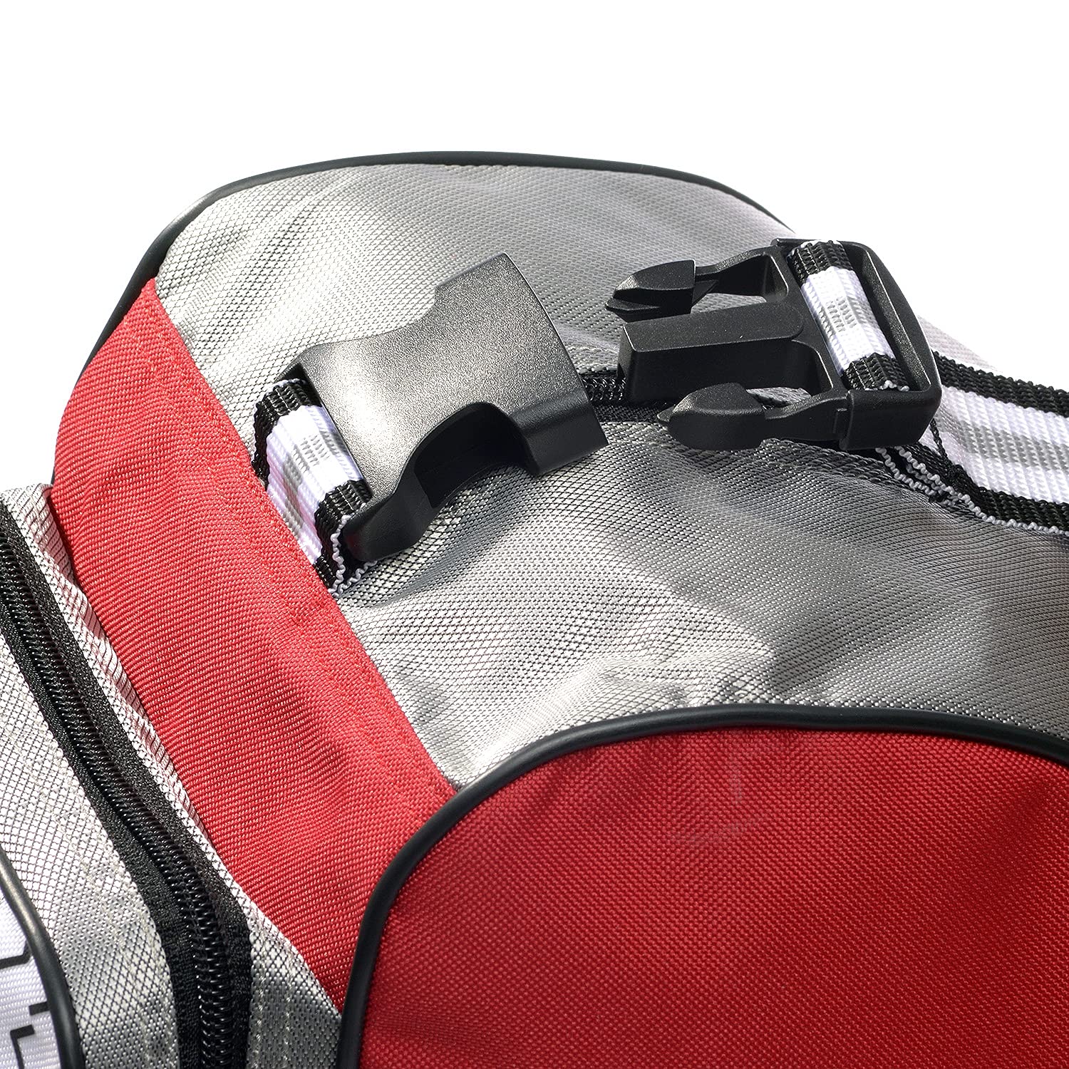 Sac à Patins à Glace BASE - Bandoulière Réglable, Compartiment Principal + Poche - Polyester, Vert