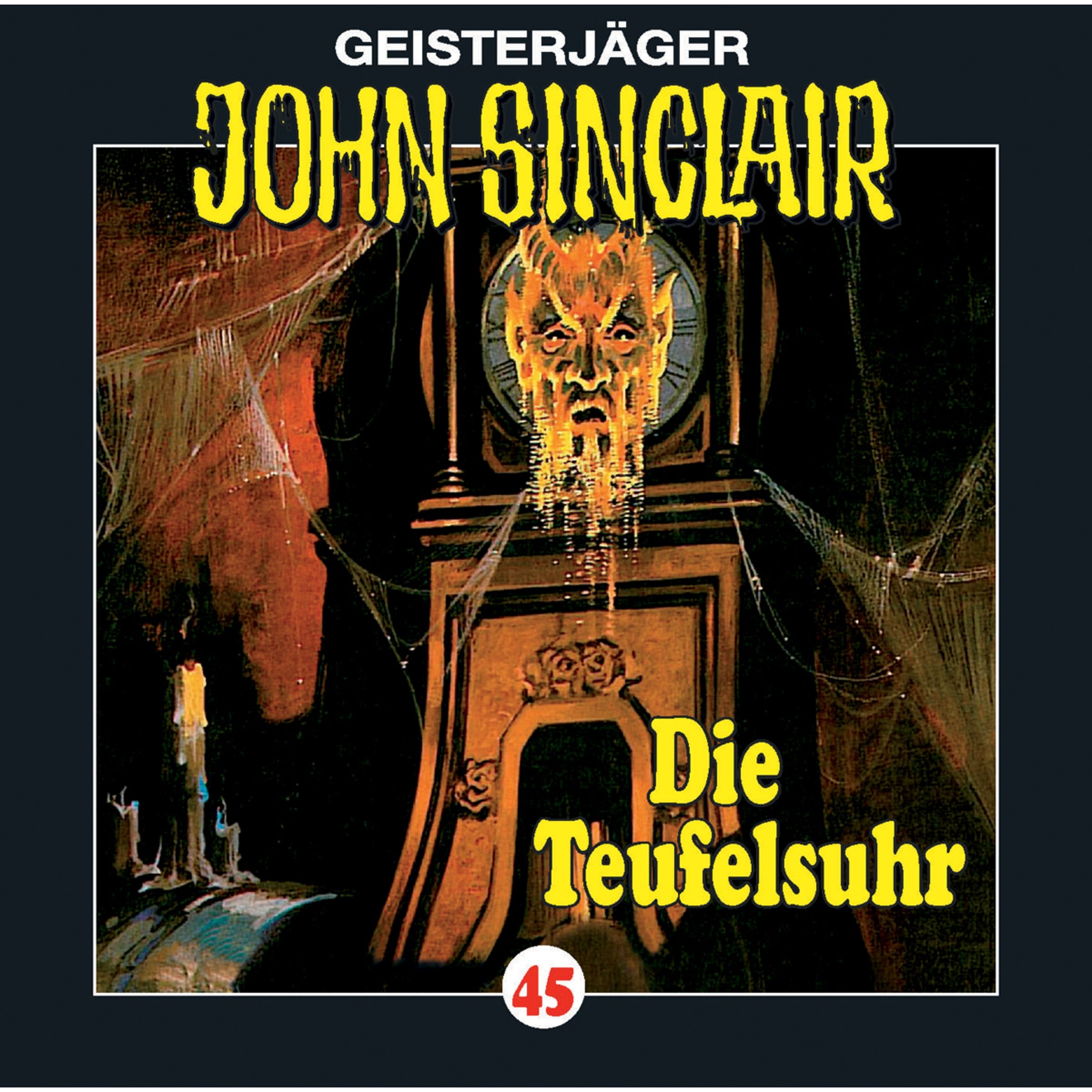 Cover art for Die Teufelsuhr: John Sinclair 45