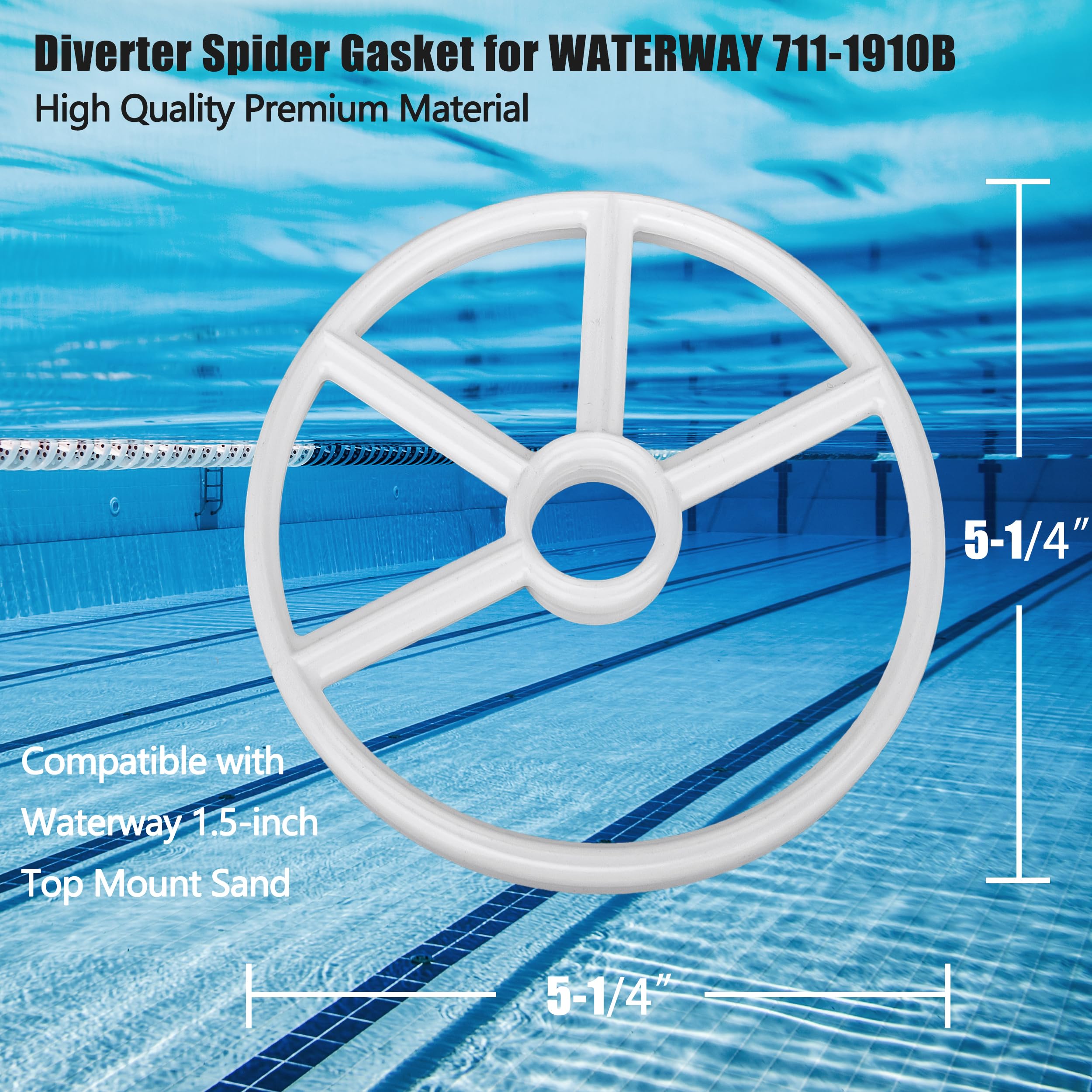Amazon.com: LikeLion （2 Pack） of Diverter Spider Gasket