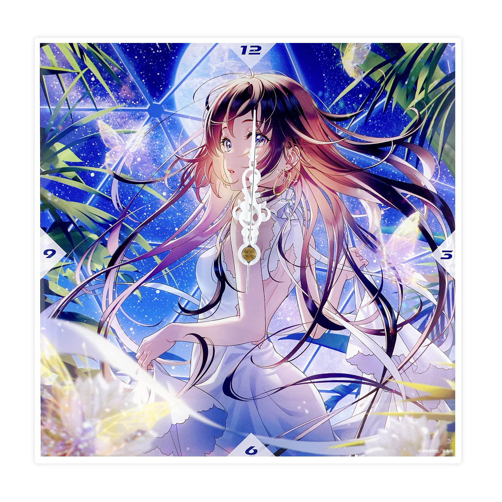 Amazon.co.jp: 「絵師100人展 11」アクリルクロック 森倉円「星