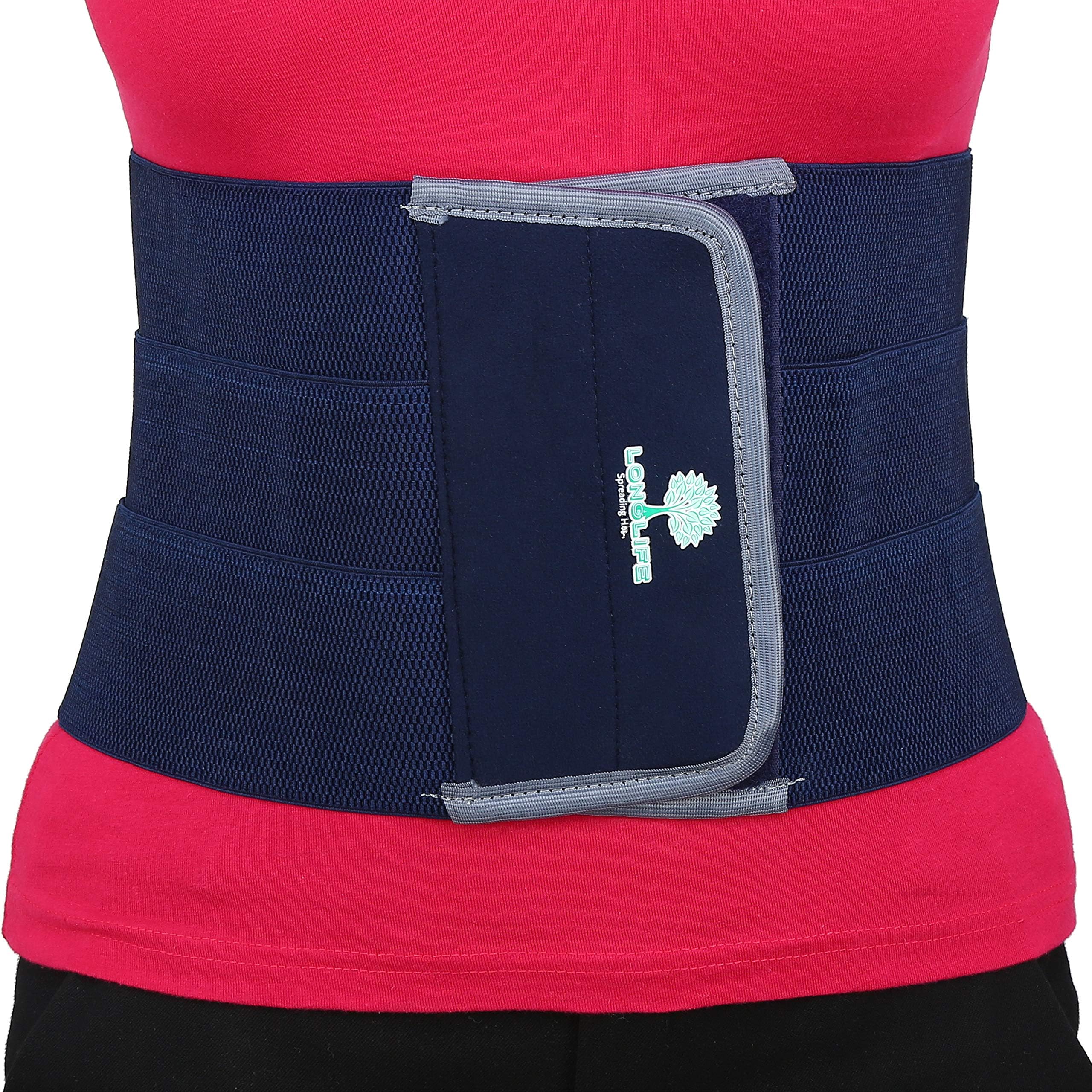 Longlife Abdominal Support for tummy reduction belly fat slim post preganancy care size large (L) waist size - 34-38 Inches
