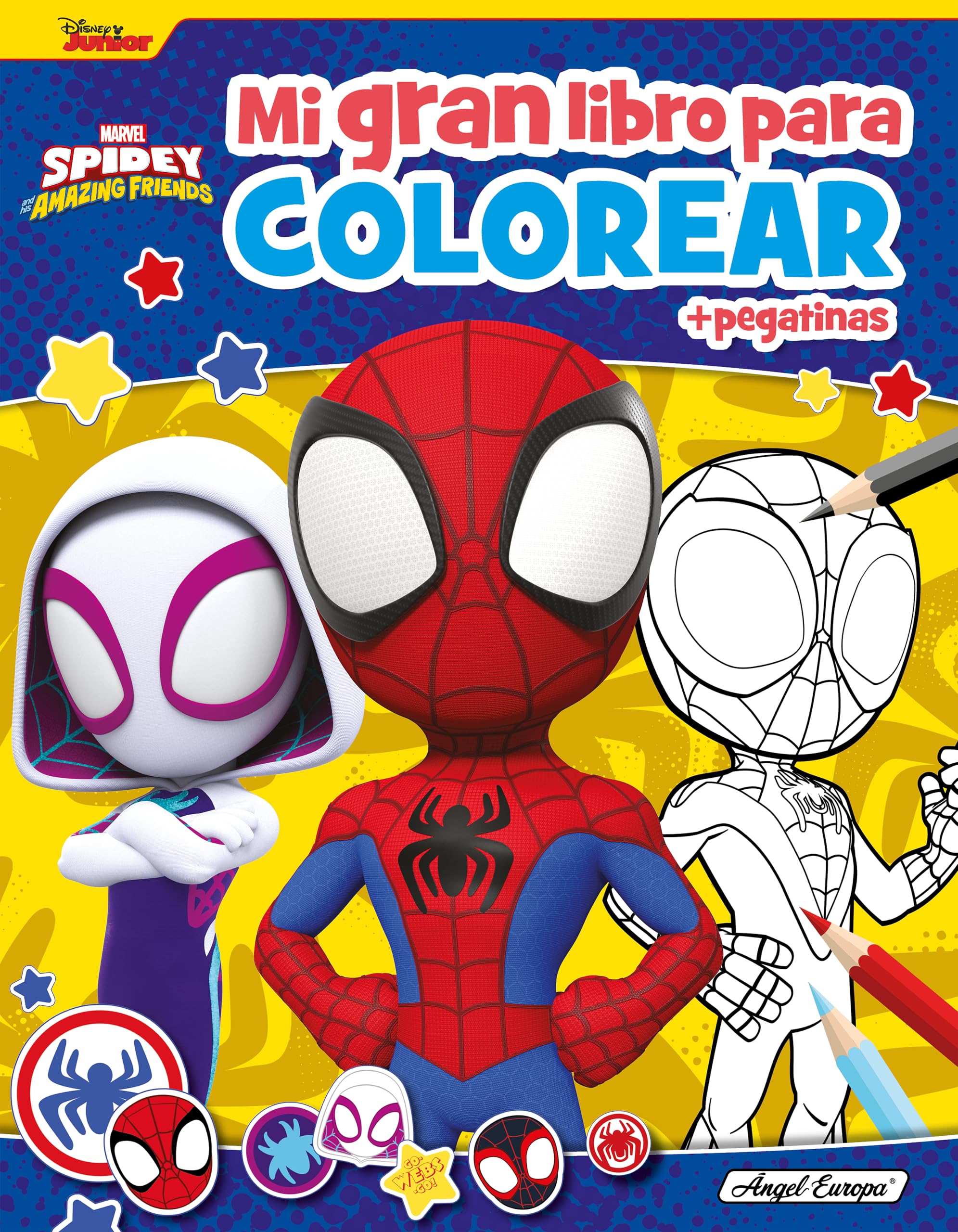 Libro de Colorear Infantil 112 Páginas con Stickers - Colección Disney (Stitch) — view 4