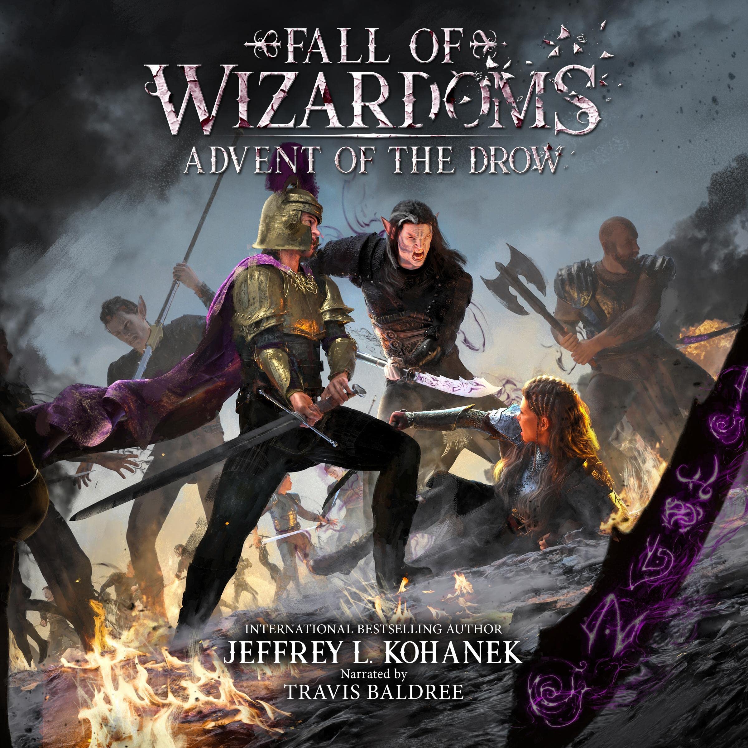 Cover art for Wizardoms: Advent of the Drow