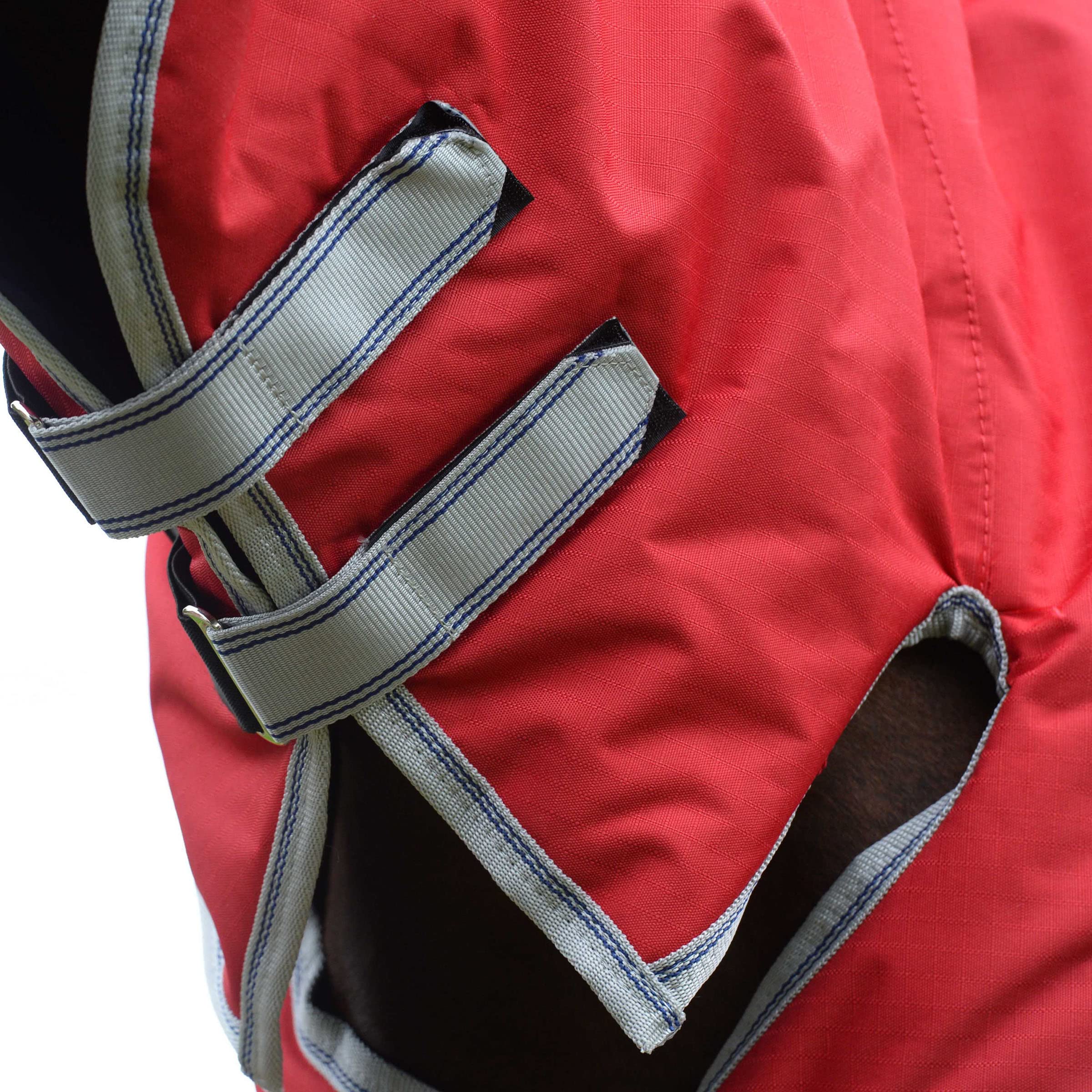 Weatherbeeta - Couverture légère COMFITEC - Cheval (75 cm) (Rouge/Gris/Bleu