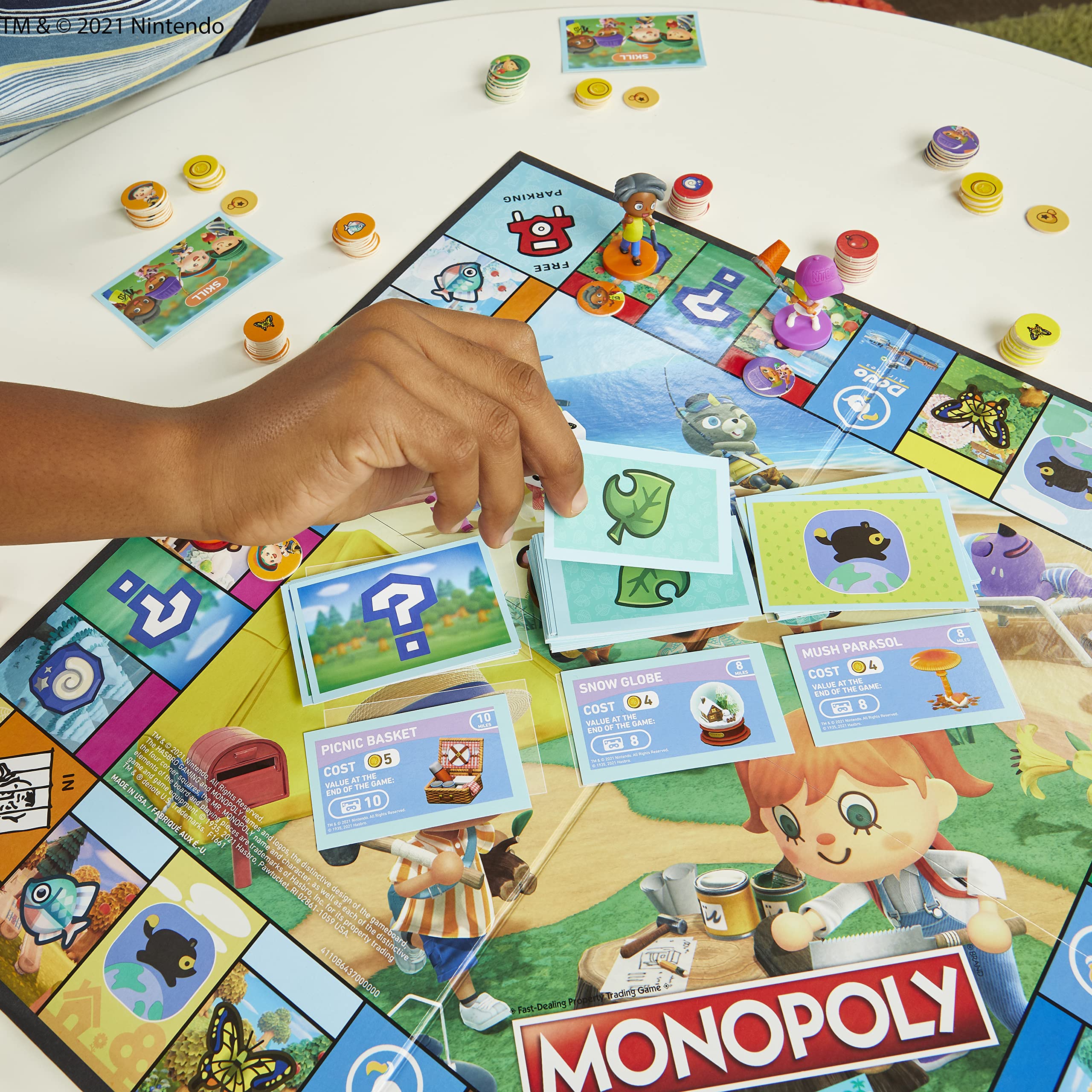 Hasbro - Monopoly - Animal Crossing New Horizons (Deutsche Version), 2-4 Spieler