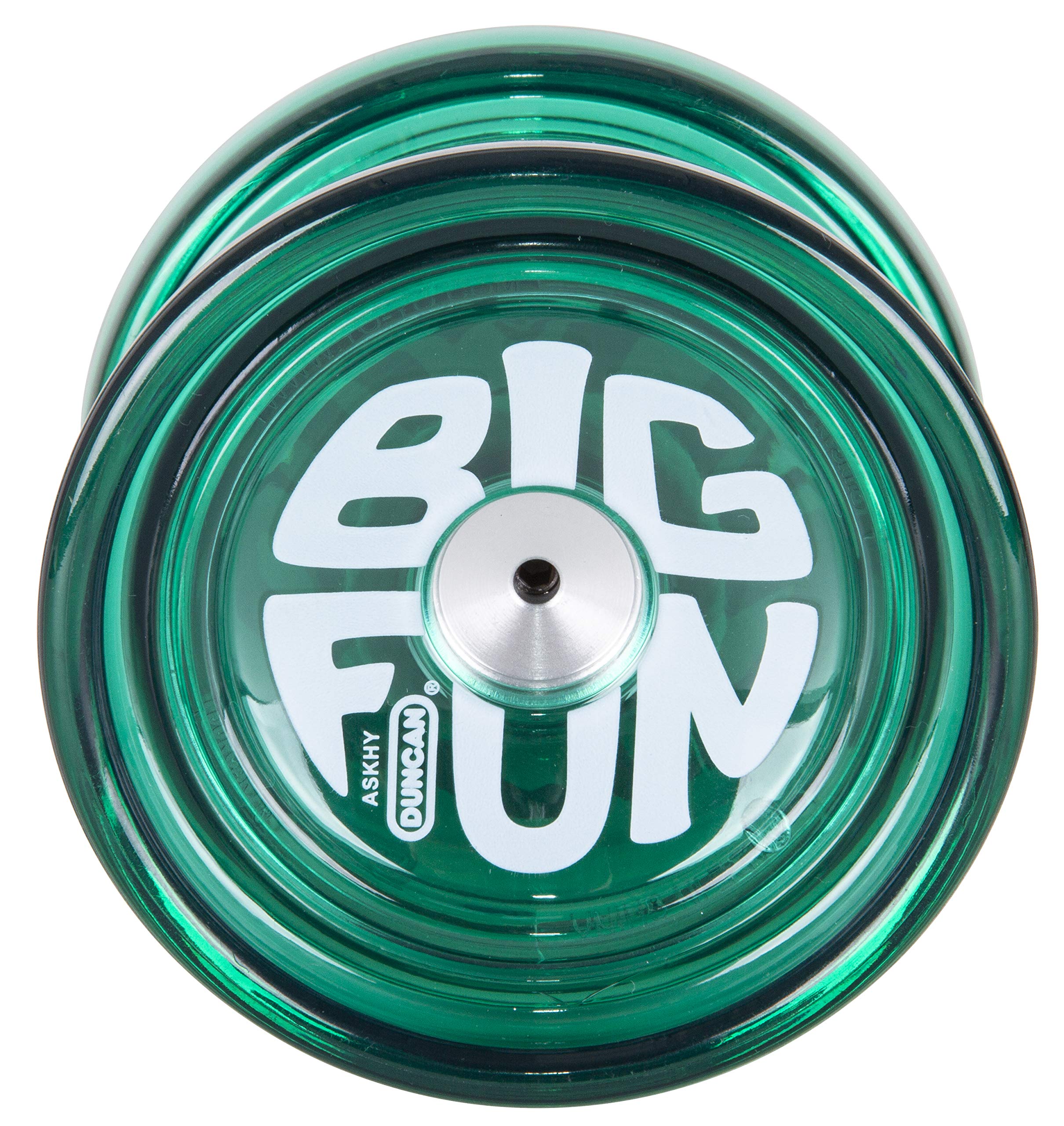 Duncan Toys Big Fun Yo-Yo [Aqua], Unresponsive Pro Level Yo-Yo, Concave Bearing