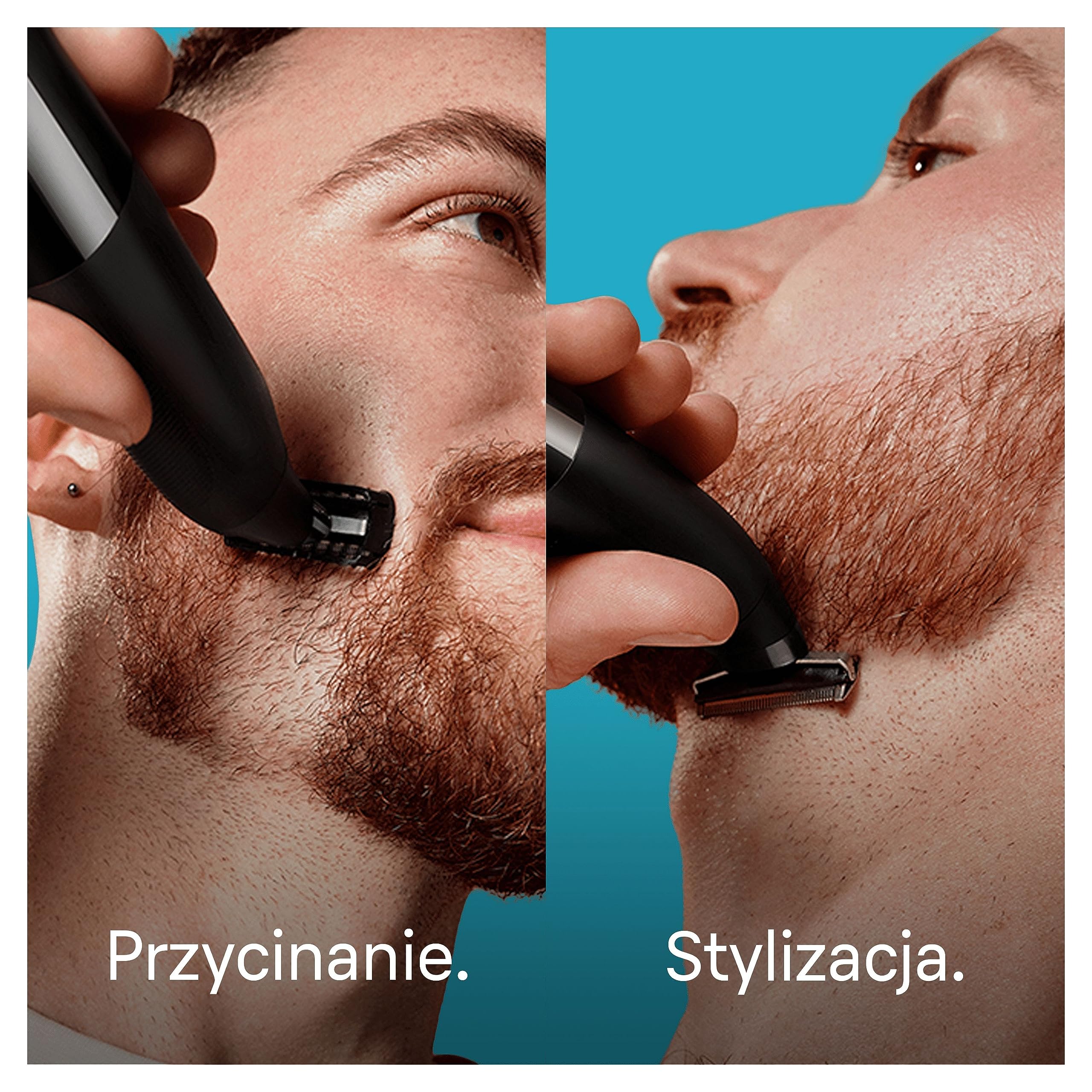 Braun Series X, hybrydowy elektryczny męski trymer do brody i golarka do ciała, Ostrze 4D, SkinShield, wodoodporny, bezprzewodowy XT3100