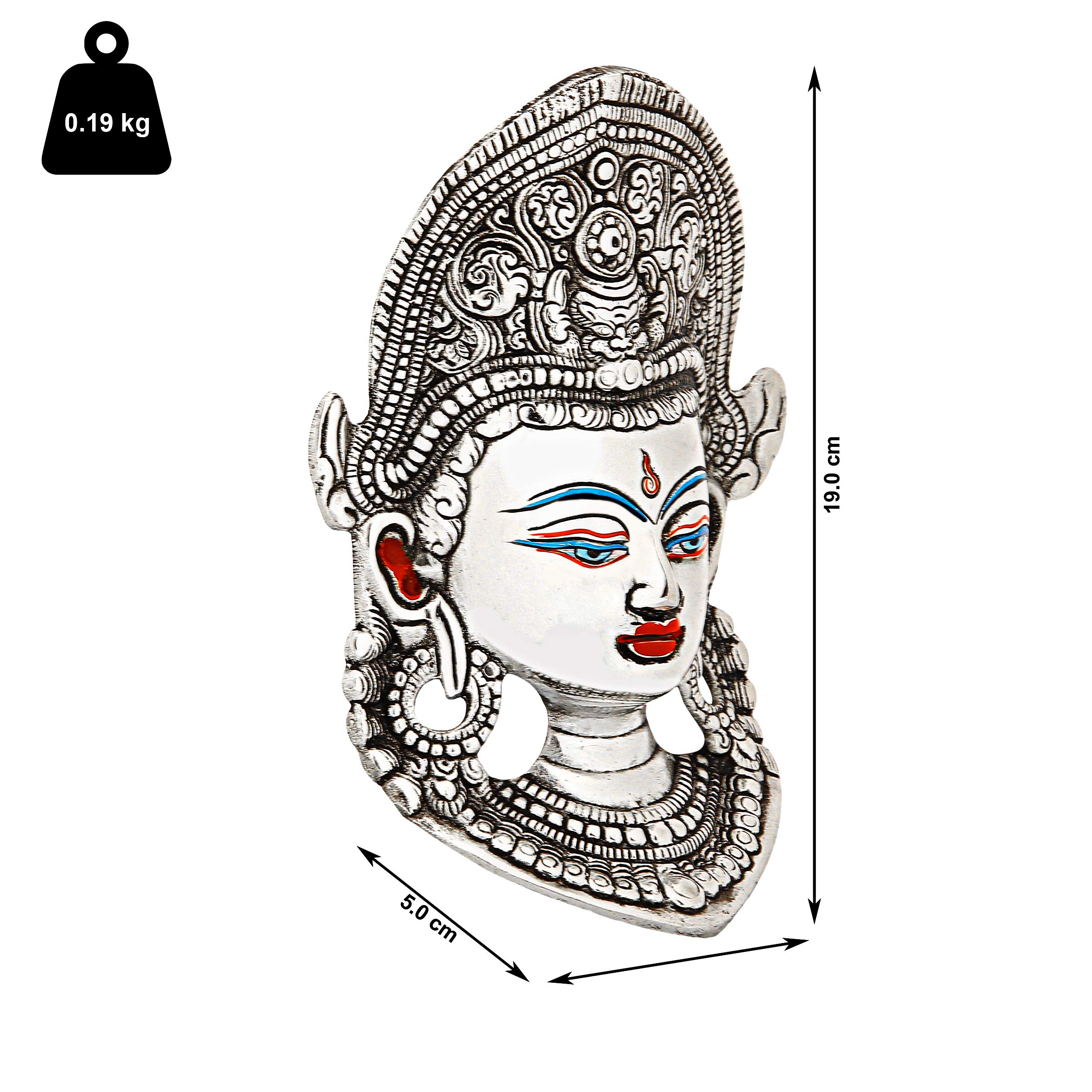NM Aluminium Tara Mask Hand Painted 1