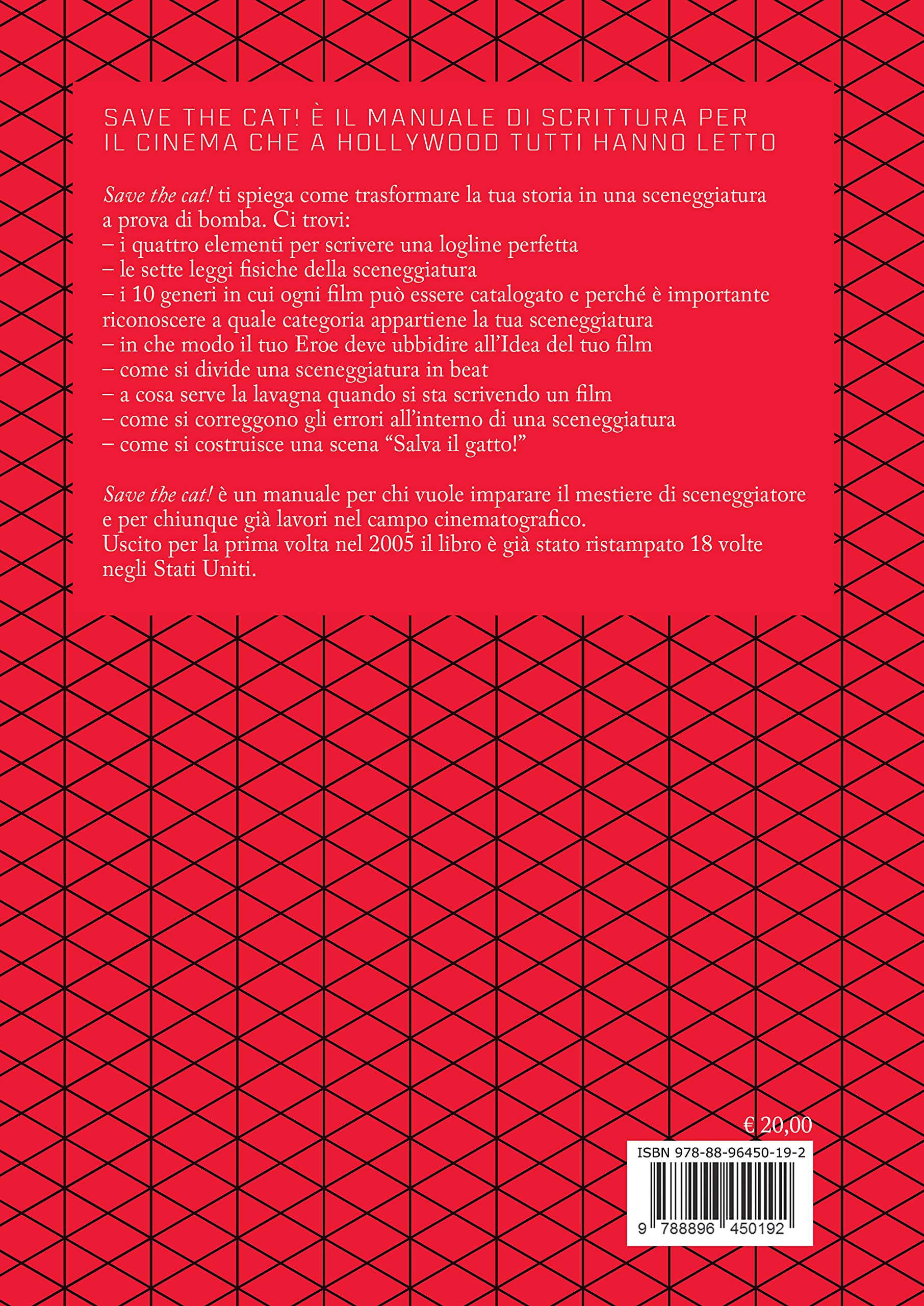 Save the Cat! Manuale di Sceneggiatura