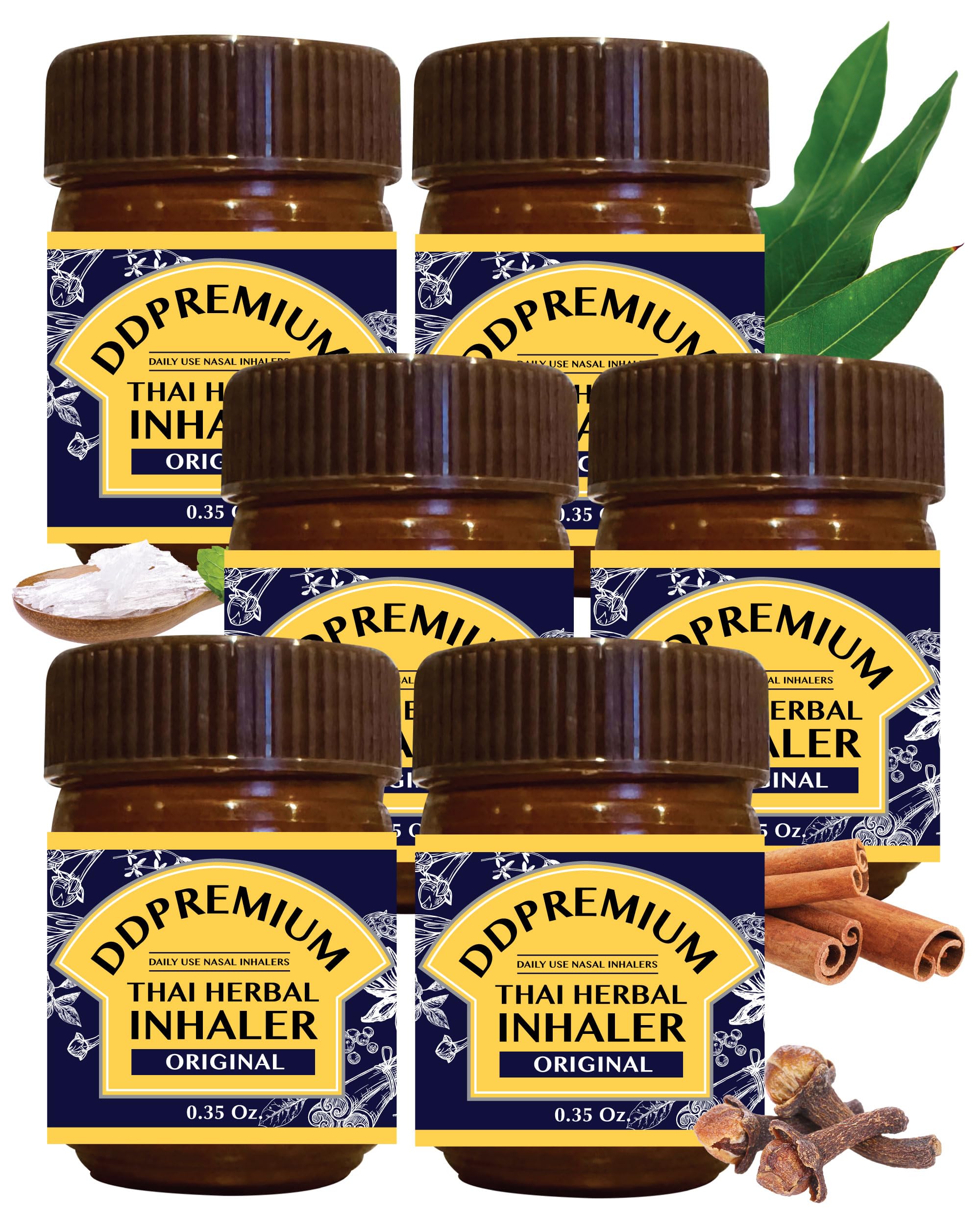 Amazon.com: DDPREMIUM Herbal Inhaler with Menthol & Essential Oil