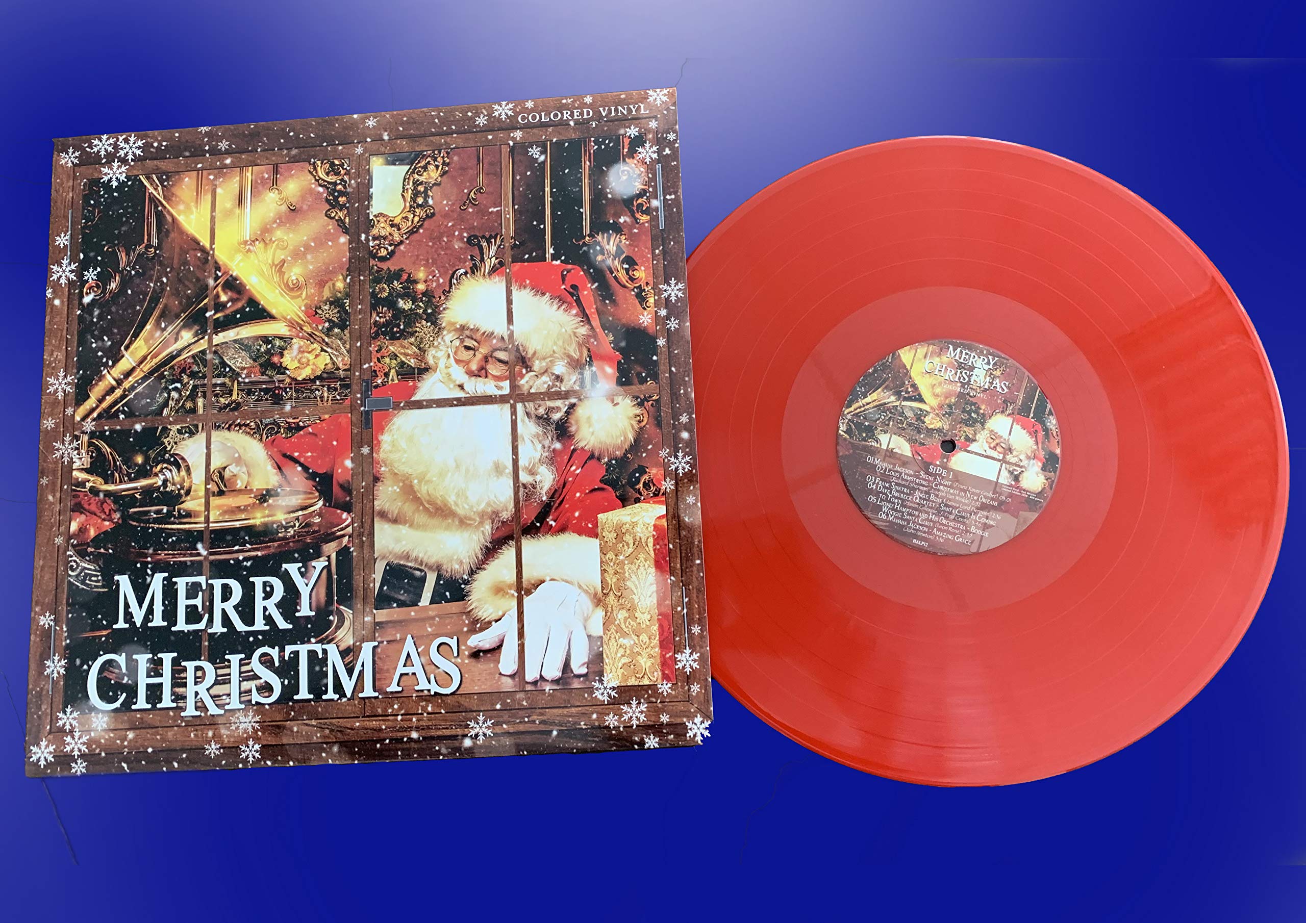 Merry Christmas Vinile Colorato Rosso Rimasterizzato) Louis Armstrong, Mahalia Jackson, Frank Sinatra, Miles Davis Sextet