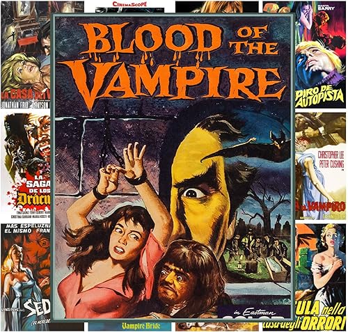 Miniatura 12 de Mini-carteles de película (13 carteles de 8 x 11 pulgadas) Zombies Horror Vintage Pósters de películas cubiertas de película de explotación retro