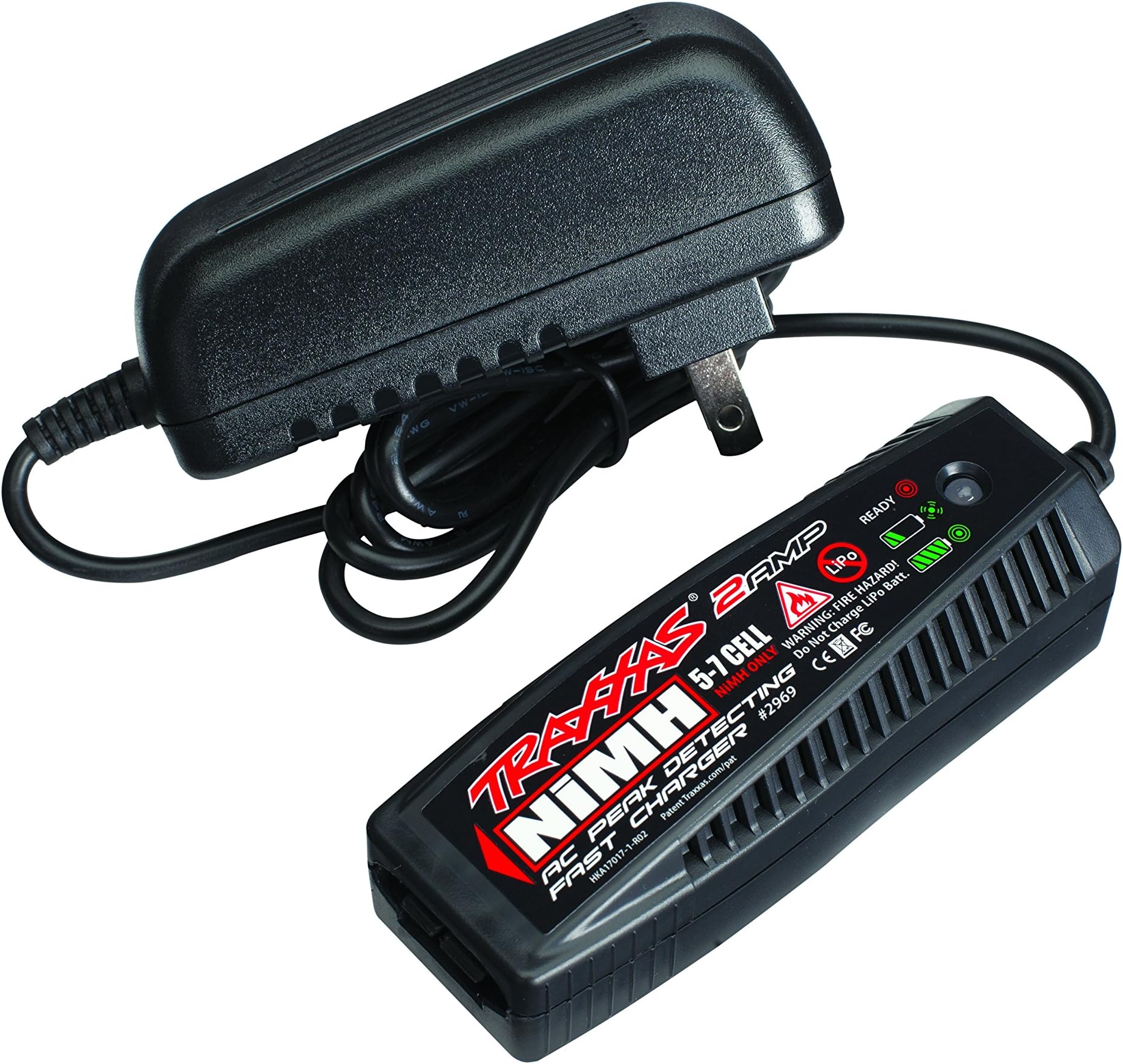 Traxxas 2-Amp AC Peak-Detecting 5-7 Cell NiMH Battery Fast Charger Vehicle