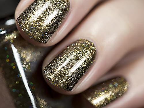 Miniatura 1681 de ILNP Madison Ave Esmalte de uñas holográfico metálico rosa antiguo