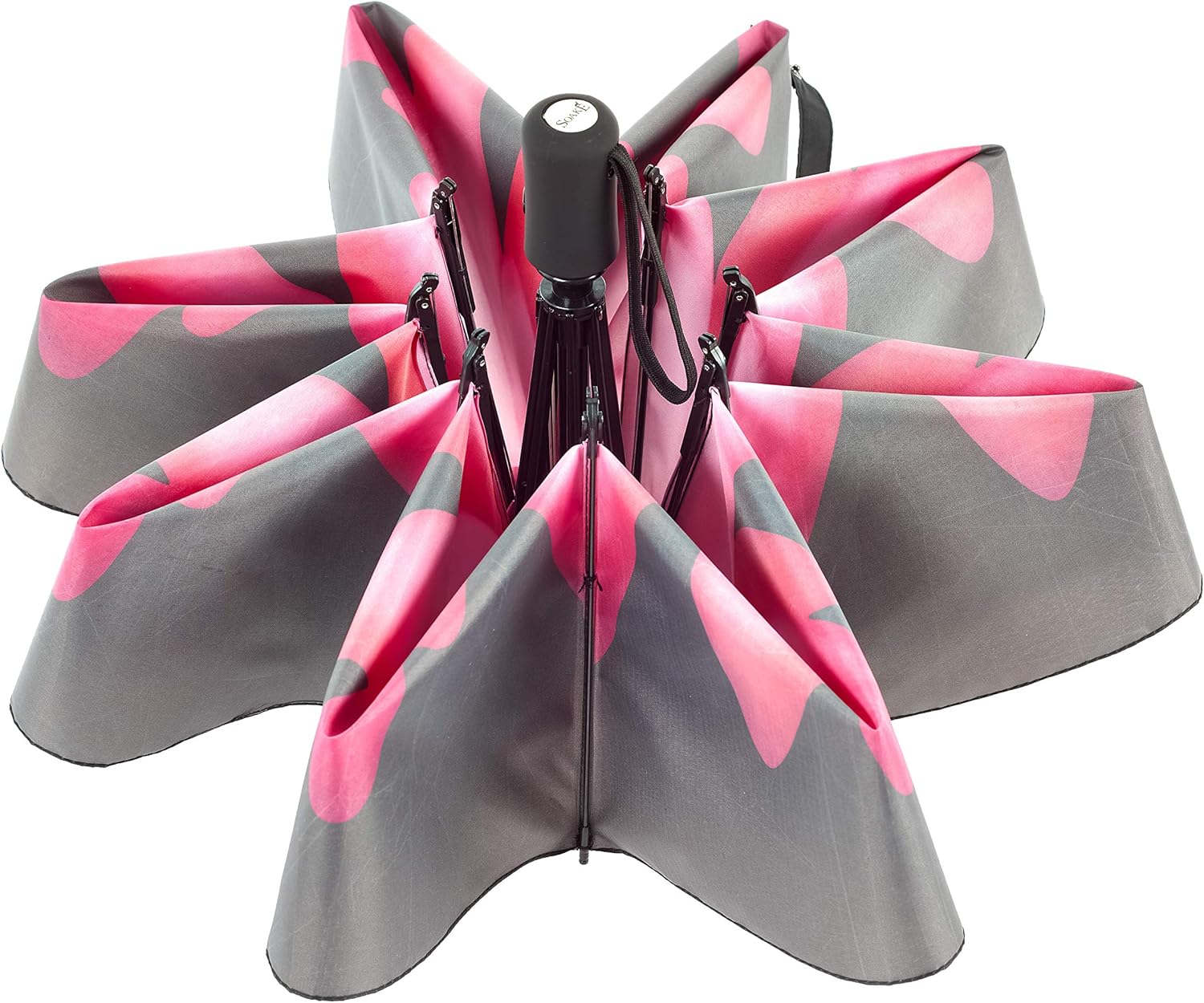Soake Everyday Reverse Folding Umbrella - Tiger