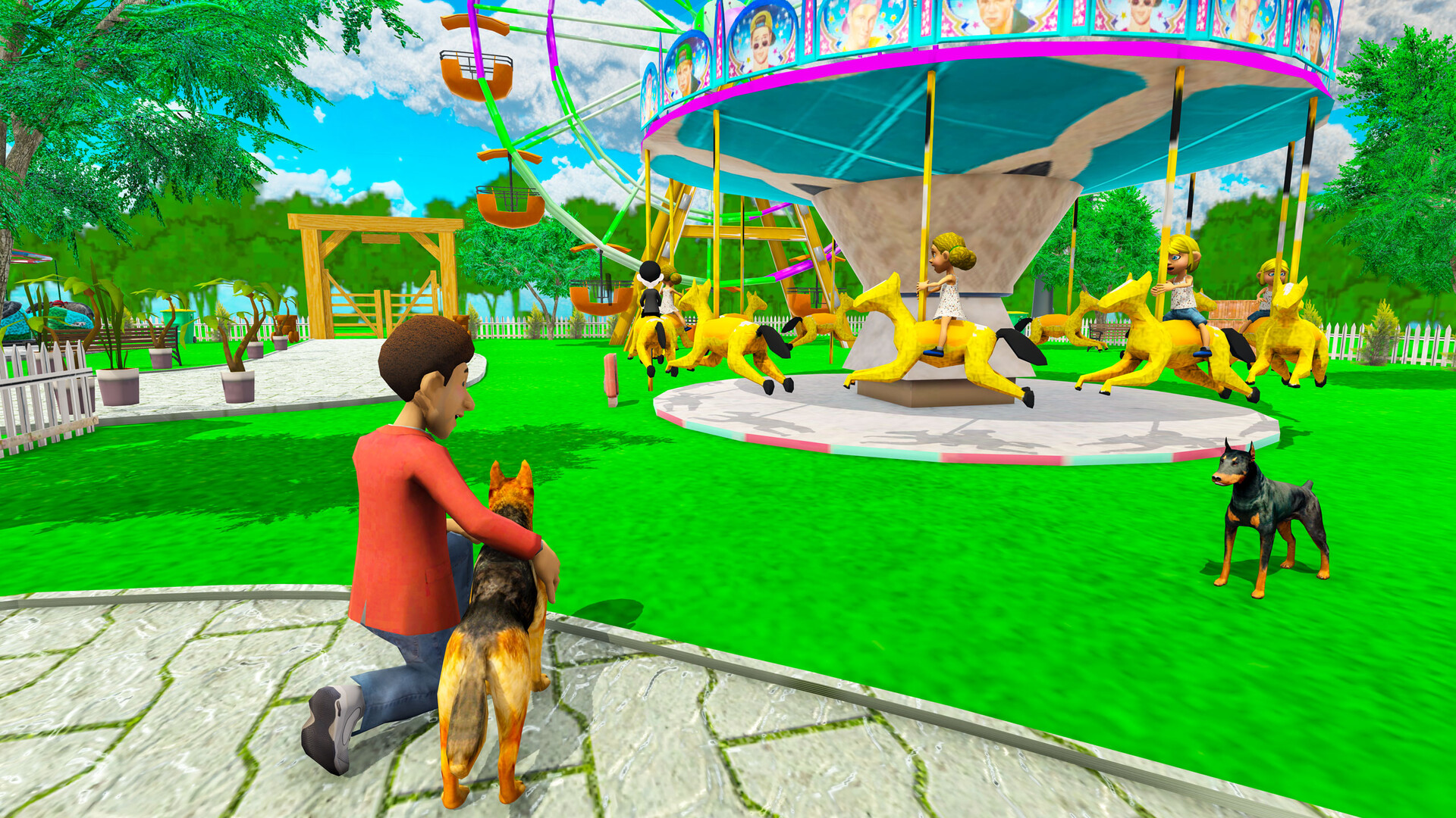 Dog Pet Simulator Game Virtual Cute Puppy Pet Hotel Talking Dog life