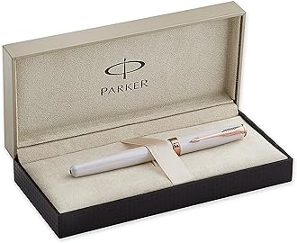Parker Pearl Lacquer, Rollerball Pen with Fine Black refill (S0947380)