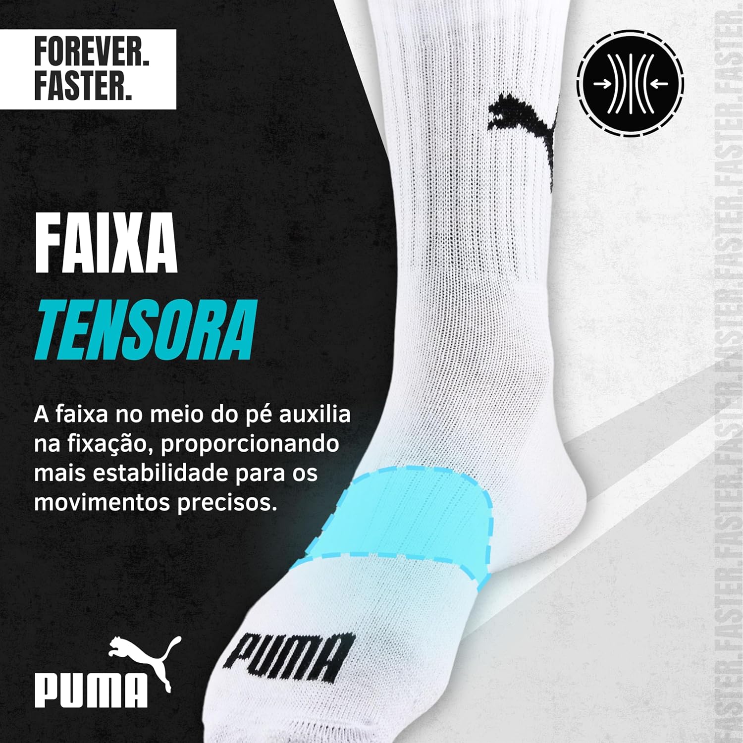 Review Kit 6 Pares Meia Puma: Conforto e Estilo Para Sua Academia! 5 913lkL+9+4L. AC SL1500