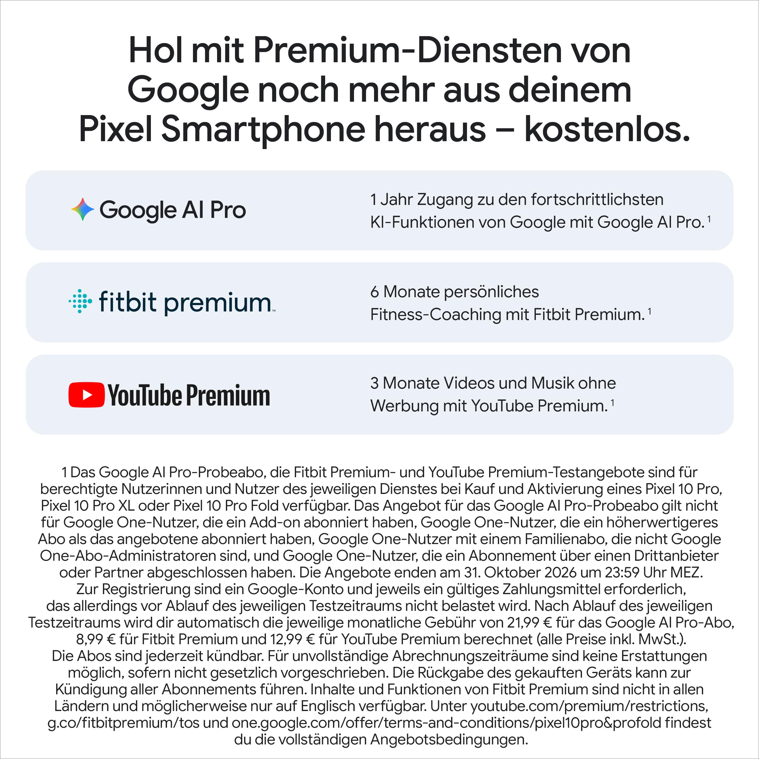 Google Pixel 10 Pro – Android-Smartphone ohne SIM-Lock, mit Gemini, Dreifach-Rückkamerasystem, mehr als 24 Stunden Akkulaufzeit und 6,3 Zoll großem Super Actua-Display – Obsidian, 128GB
