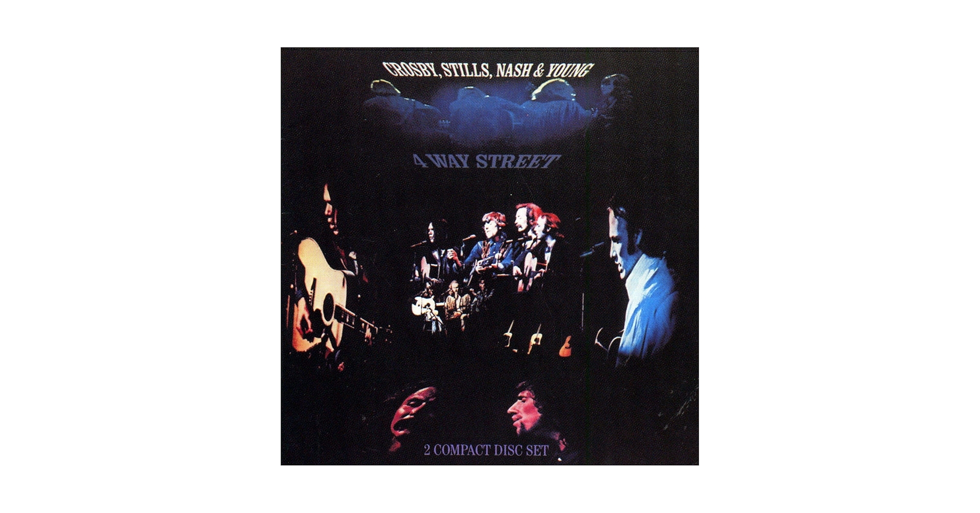 洋楽 crosby, stills, nash & young (RARE SET) Crosby, Stills, Nash & Young – 4 Way Street Japan 2 LP set