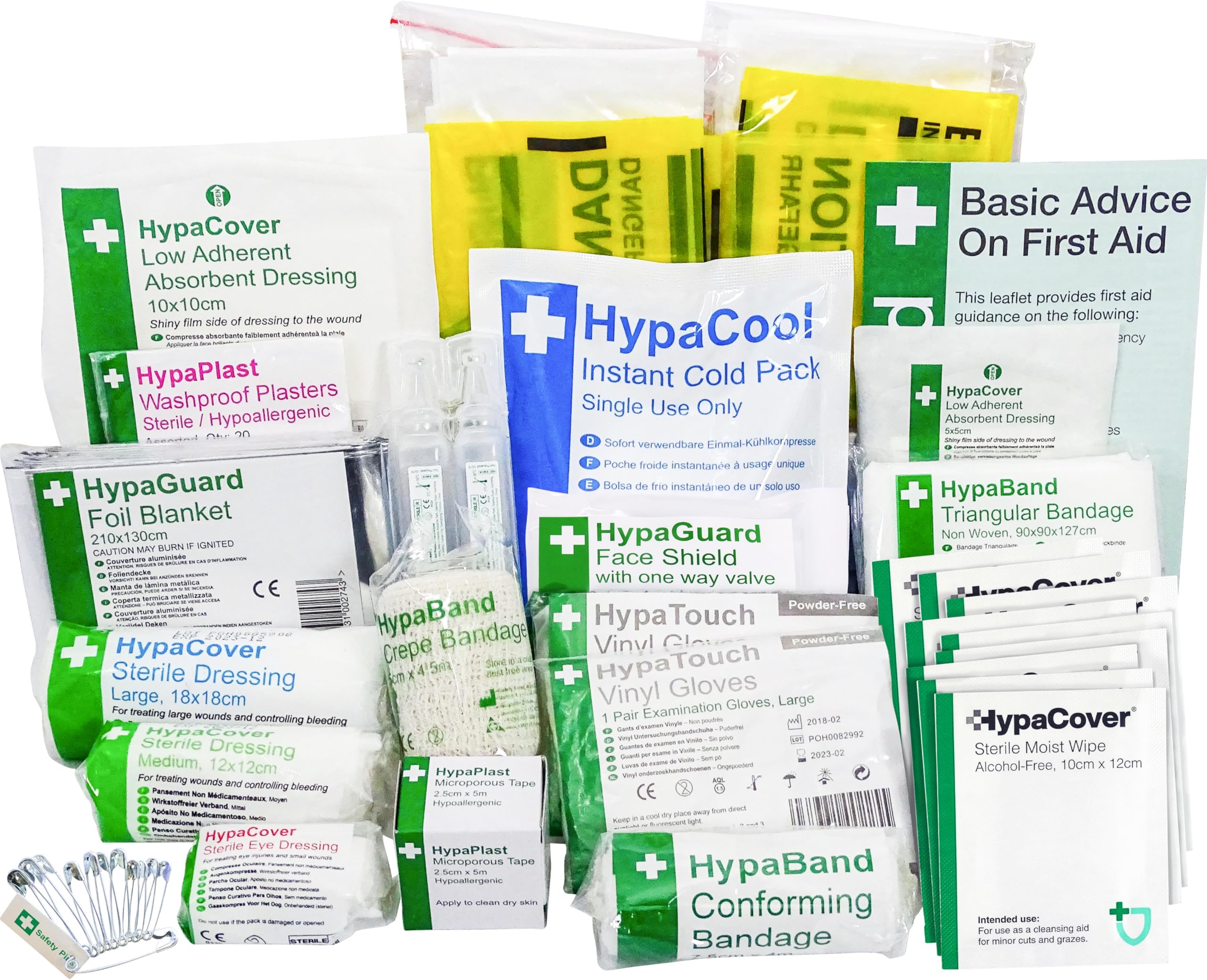 Safety First Aid Group Essential Sports First Aid Refill Kit