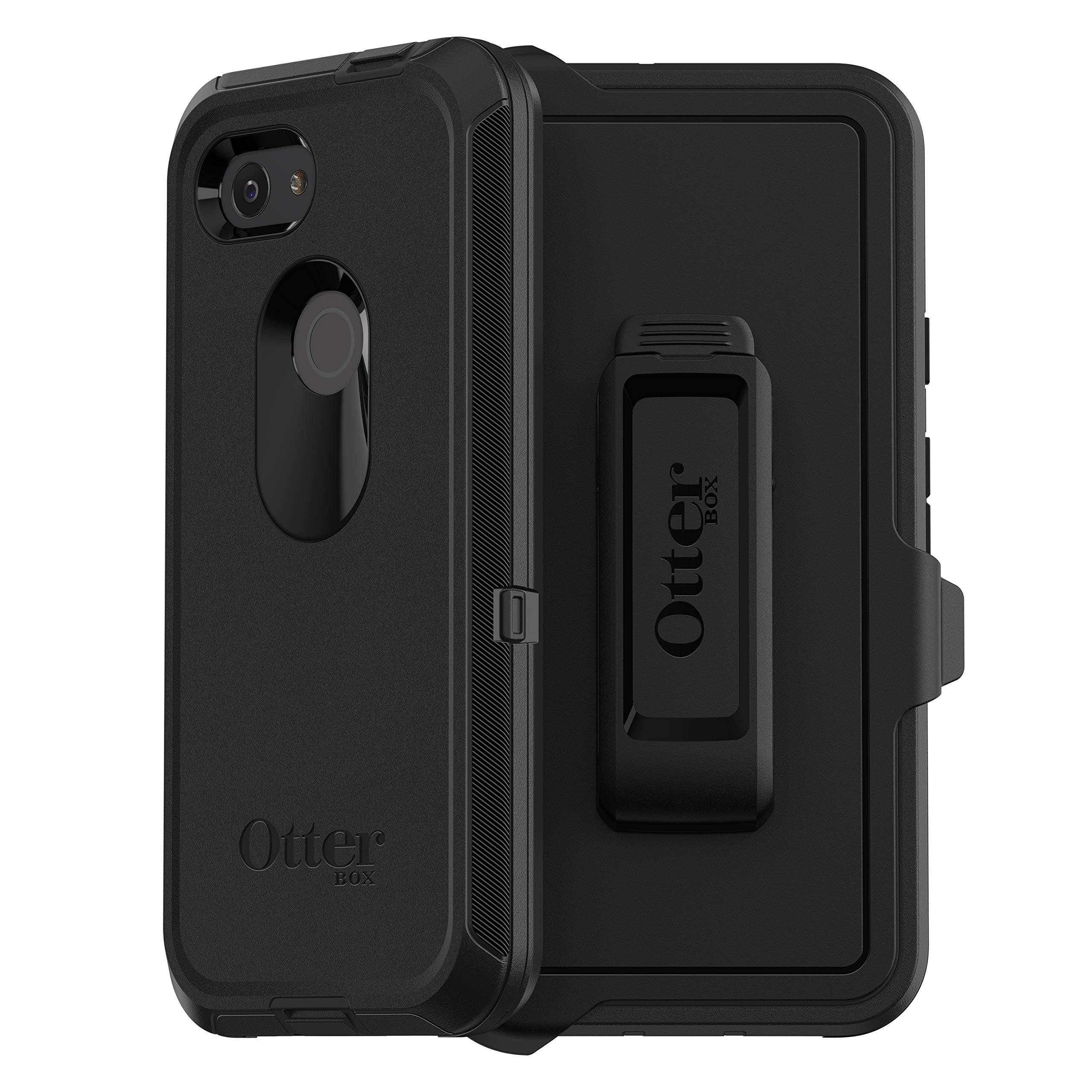 OtterboxDefender Series Case for Google Pixel 3a - Retail Packaging - Black