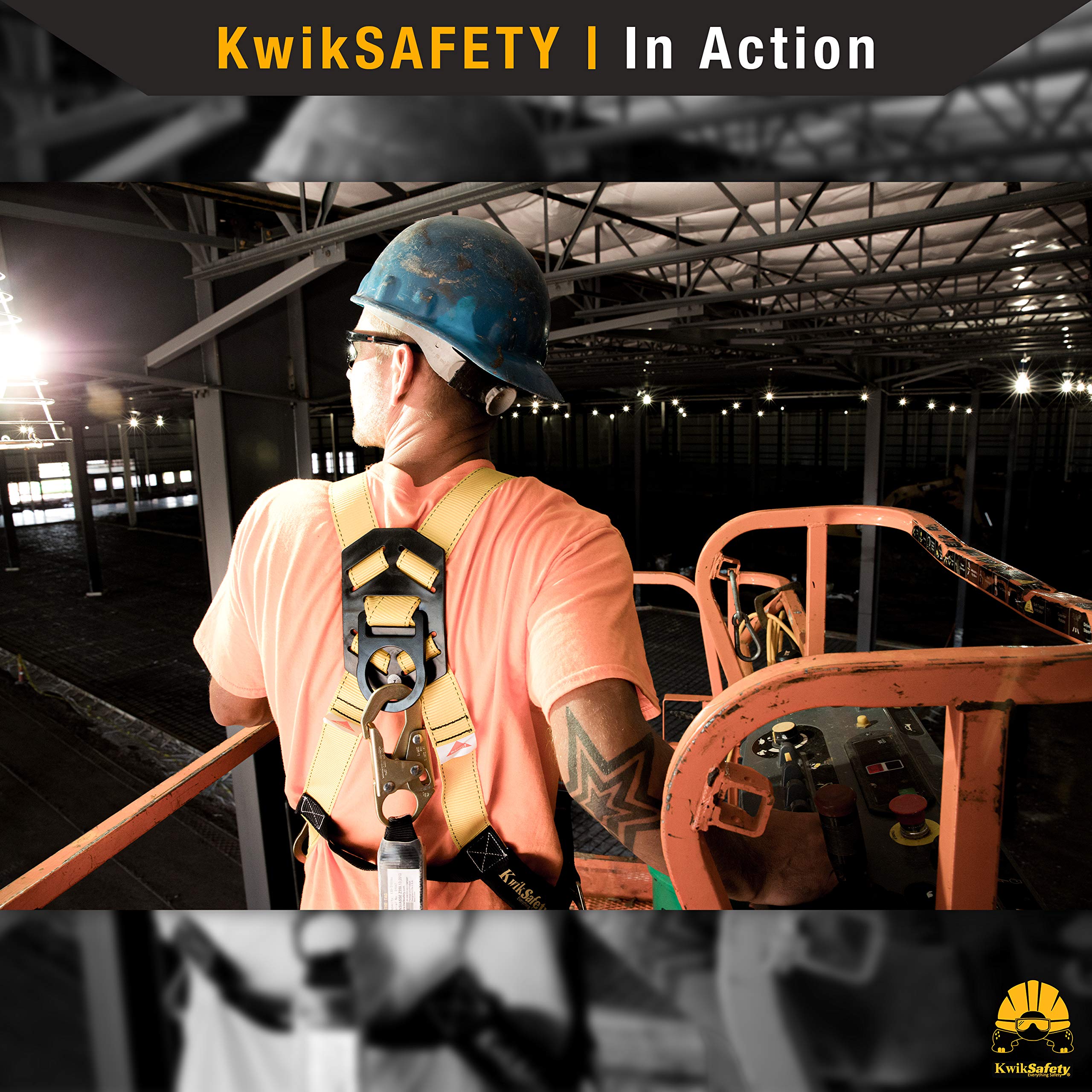 KwikSafety TSUNAMI Fall Arrest Kit - 25ft Lifeline -8