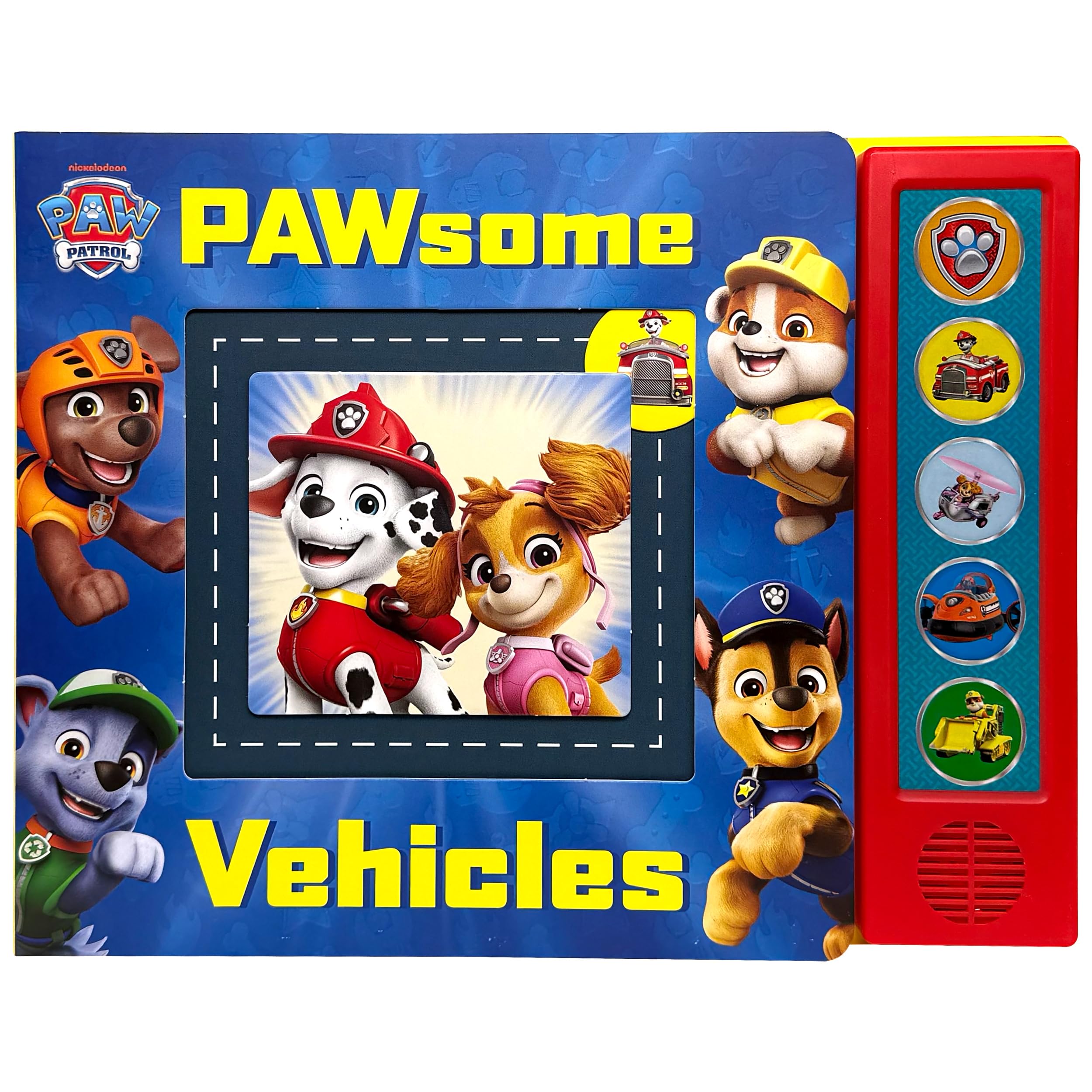 Nickelodeon PAW Patrol: PAWsome Vehicles Sound Book