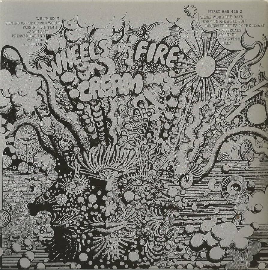 CREAM★Wheels Of Fire UK Polydor Mono オリジ Cream – Wheels Of Fire – 2 x Vinyl (LP, Album + 2 more