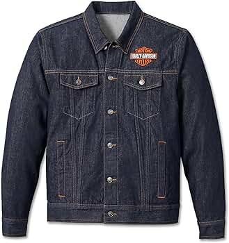 Harley-Davidson Men's Denim Jacket, Blue - 99027-23VM (US