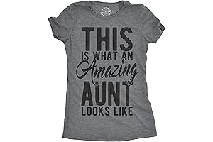 Womens This is What an Amazing Aunt Looks Like T Shirt: Show...