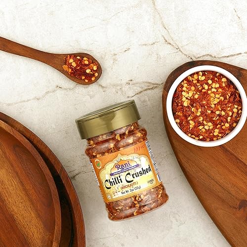 Miniatura 4 de Rani - Frasco de PET de 2 onzas (1.98 oz) de chile picado de pimiento rojo picado, todo natural, sin color añadido, apto para gluten, vegano, sin