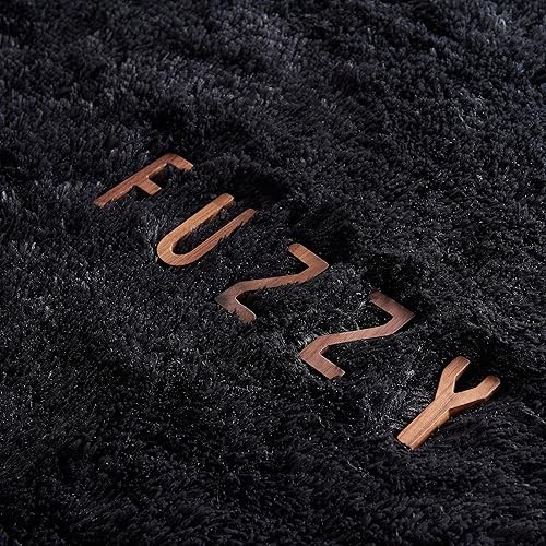 Miniatura 2 de Alfombra ultra suave acolchada para área, de 8x10 pies, blanco, alfombras de felpa, peludas, antideslizantes,de piel sintética, para decoración de