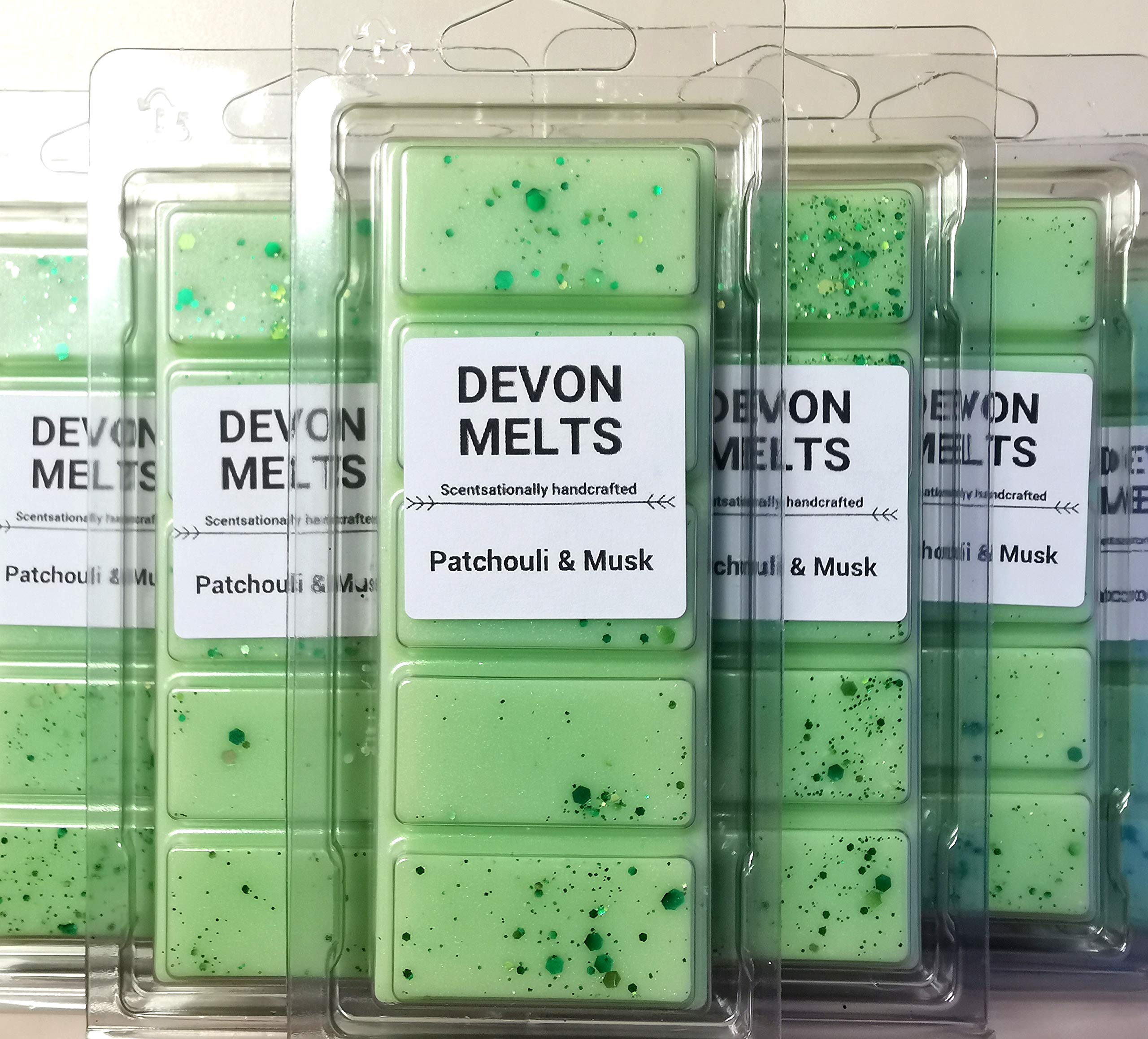 Devon Melts - Patchouli & Musk - Highly Scented 100% Soy Wax Snapbar