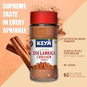 Keya Srilankan Certified Cinnamon Powder | Dalchini Powder | Ceylon Cinnamon | Non Cassia | Sourced from Sri Lanka | 100% Pure & Natural | Packed with Zero Preservatives or Additives | Indian Spices Aroma & Flavour | 45g | Pack of 2 gallery image