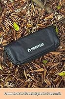 Vista 4 de Compact Foldable Stool with Shoulder Strap, Heavy Duty 350lbs Support, Lightweight Portable Seat Gift for Camping, Outdoors, Concerts, Commute