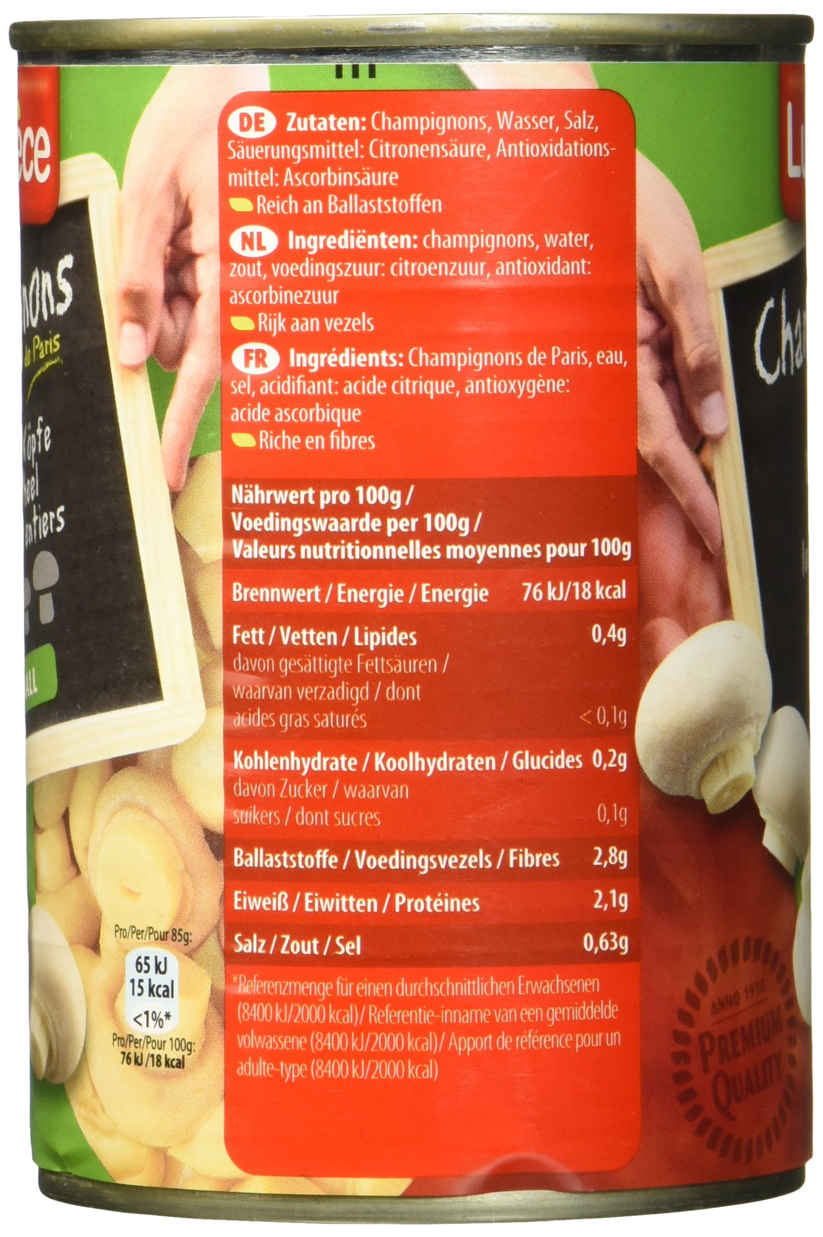 Holco Lutece Champignon I Wahl, 6er Pack (6 x 230 g)