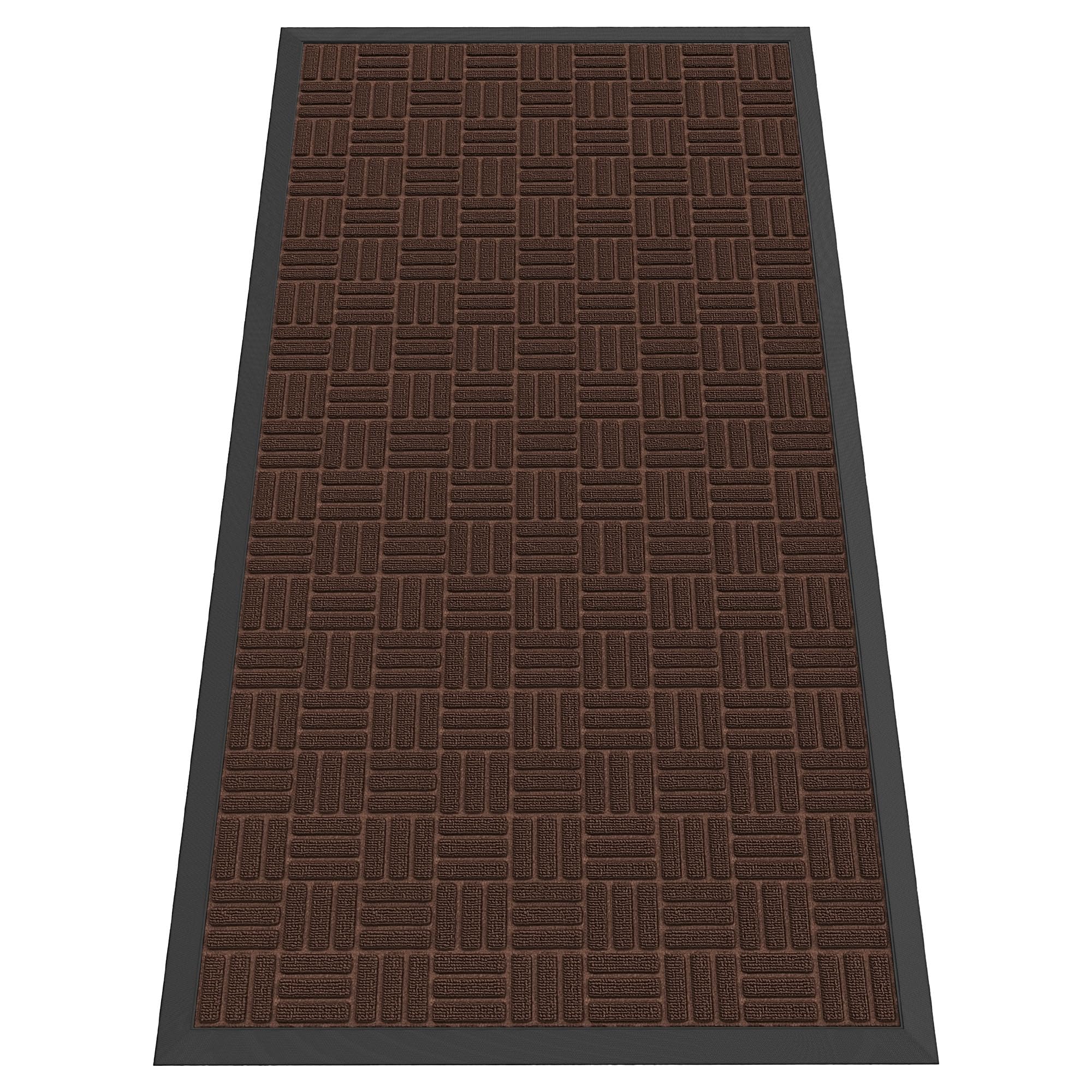 Black Doormat - 5'x3' Indoor Outdoor Entry Mat -20
