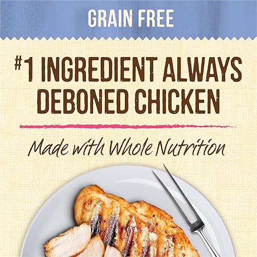 Miniatura 5 de Merrick Lil' Plates - Alimento húmedo sin cereales para perros pequeños, receta Pint-Sized Puppy Plate, 12 envases de 3.5 onzas