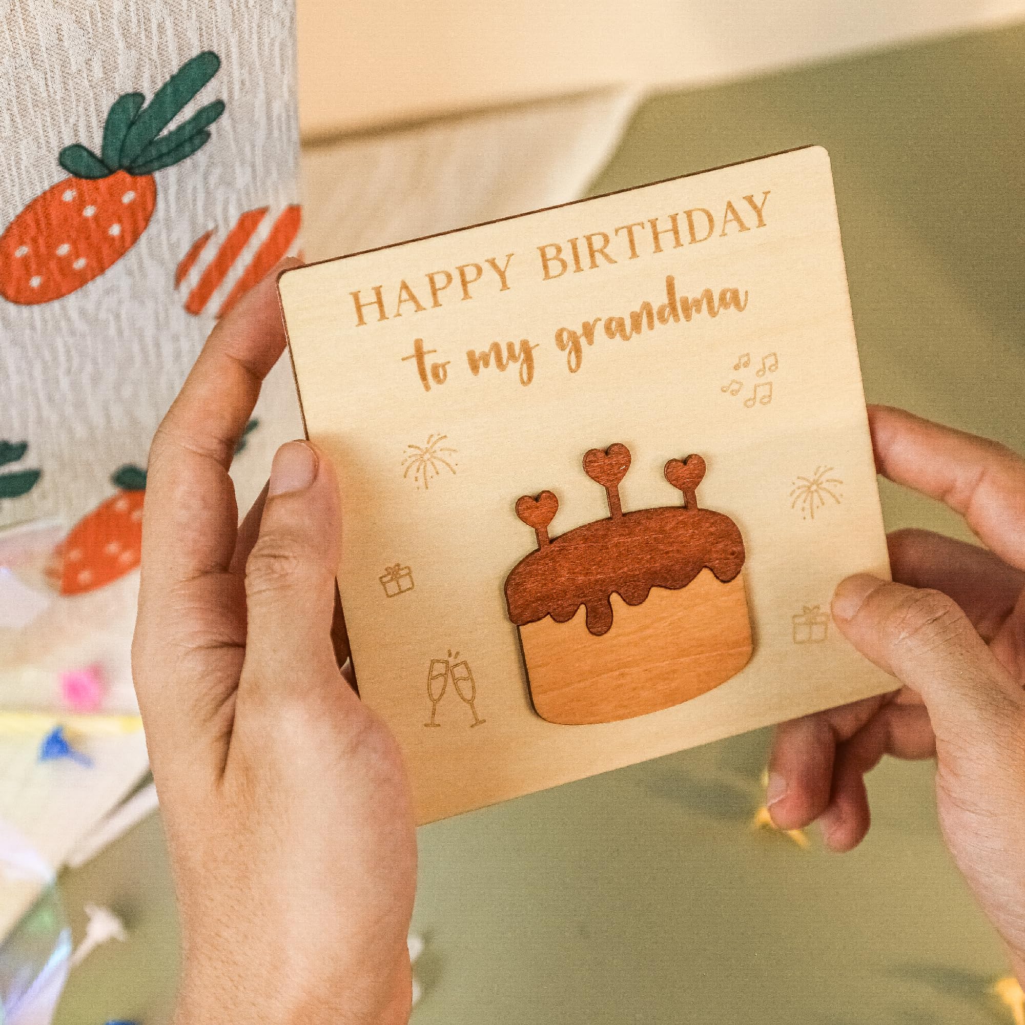 ばあちゃん　バースデー Amazon.com : 85th Birthday Card for Men - Blue Glitter Party