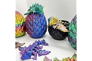 Mystery Dragon Egg with Articulated Dragon Inside