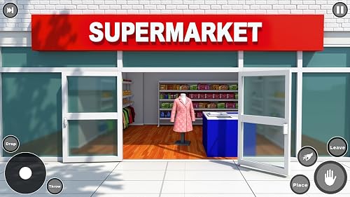 Simulateur de caisse de supermarché - Jeu de gestion de magasin d'épicerie 3D – vue 2