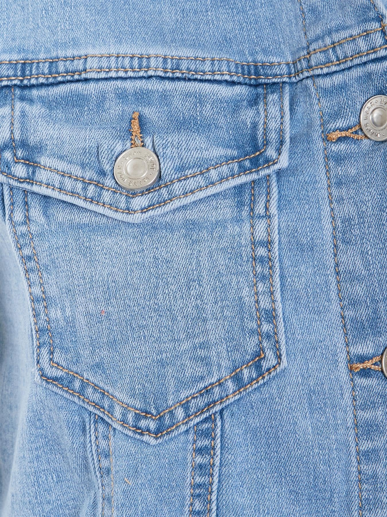 SS7 Femmes Gilet en jean sans manches Veste gilet stretch