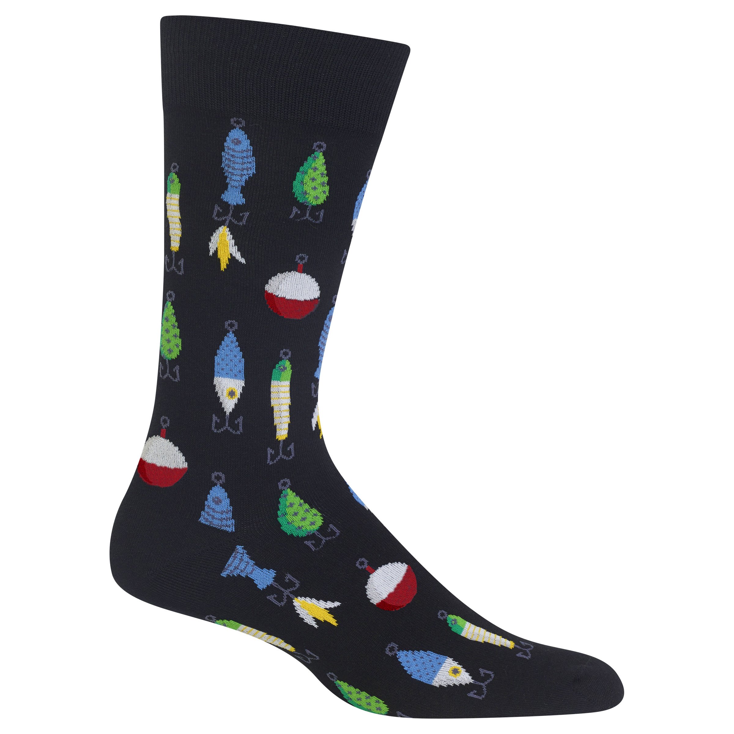 Hot Sox Men's Shrimp Crew Sock
