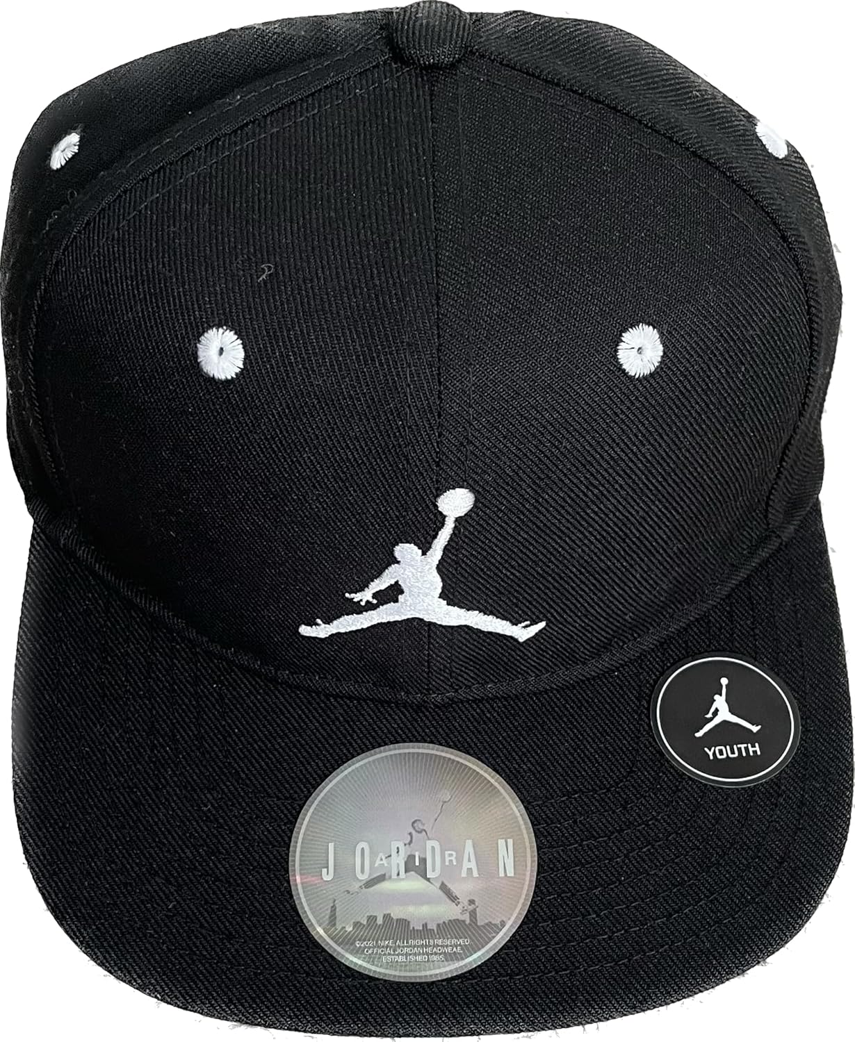 Nike Jordan Jumpman Youth Retro Snapback HAT Black