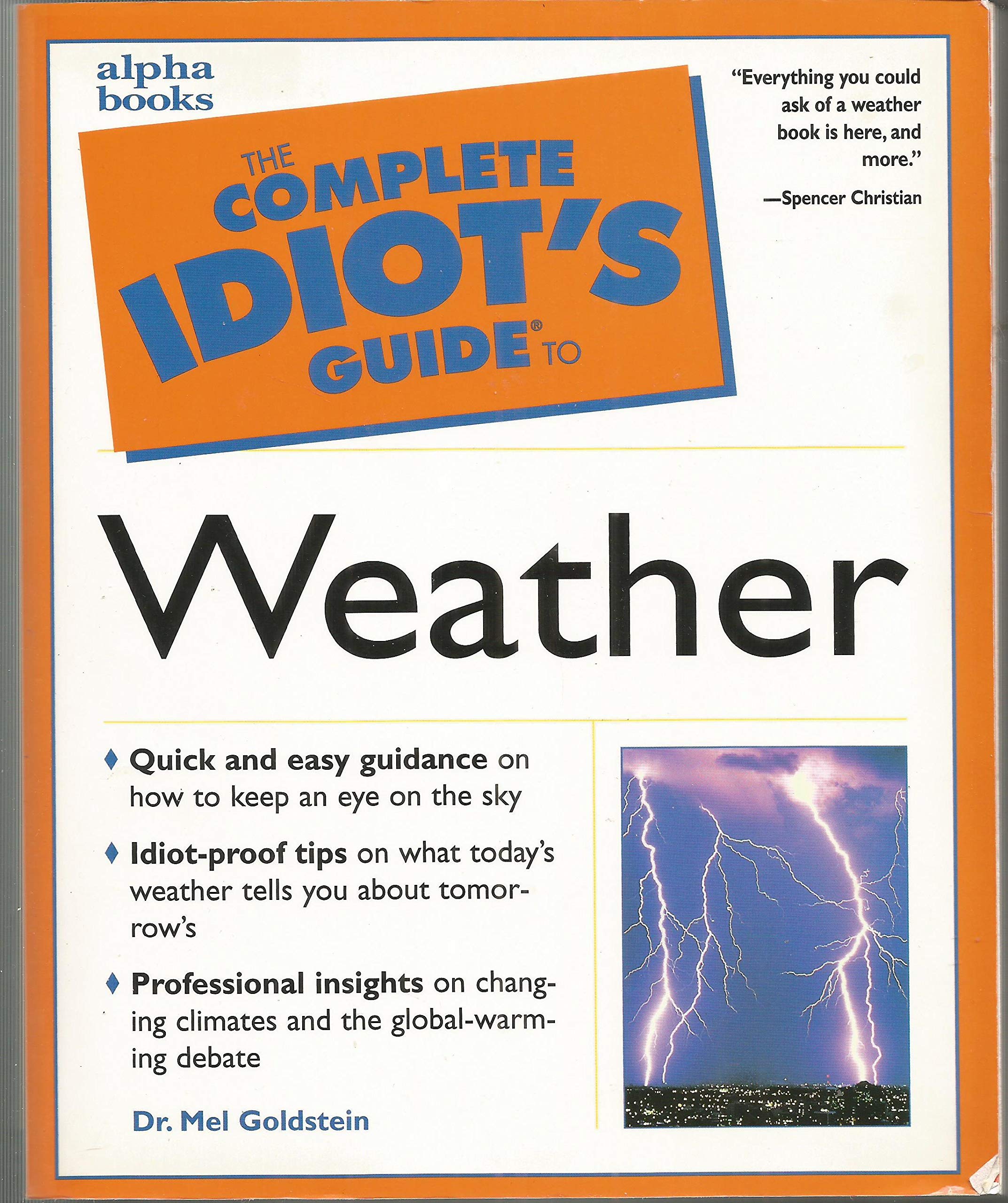 Buy Complete Idiot's Guide to Weather (The Complete Idiot's Guide) — BookShops.in