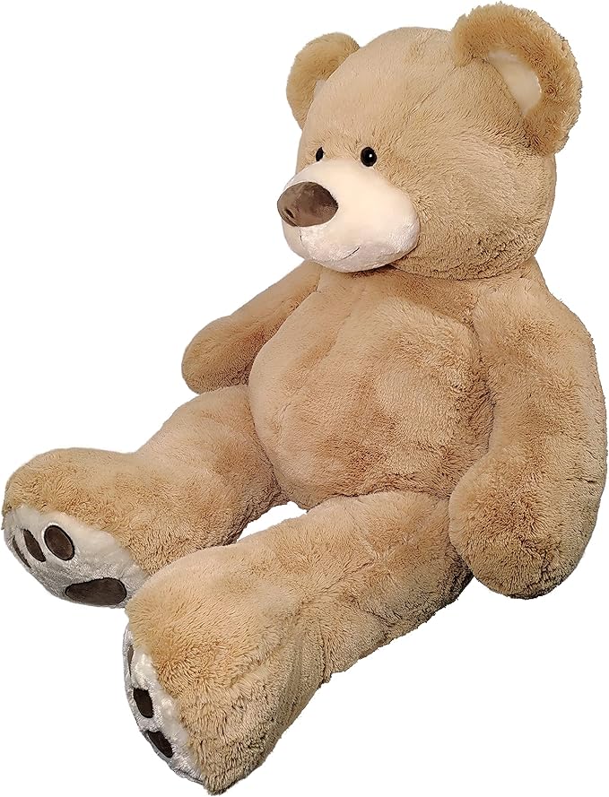Anico Oso de Peluche Gigante 59 Pulgadas, Beige, Suave miniatura 5
