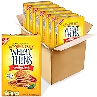 Vista 31 de Wheat Thins Snacks originales, galletas de trigo integral, galletas a granel, cajas de 6 a 8.5 onzas